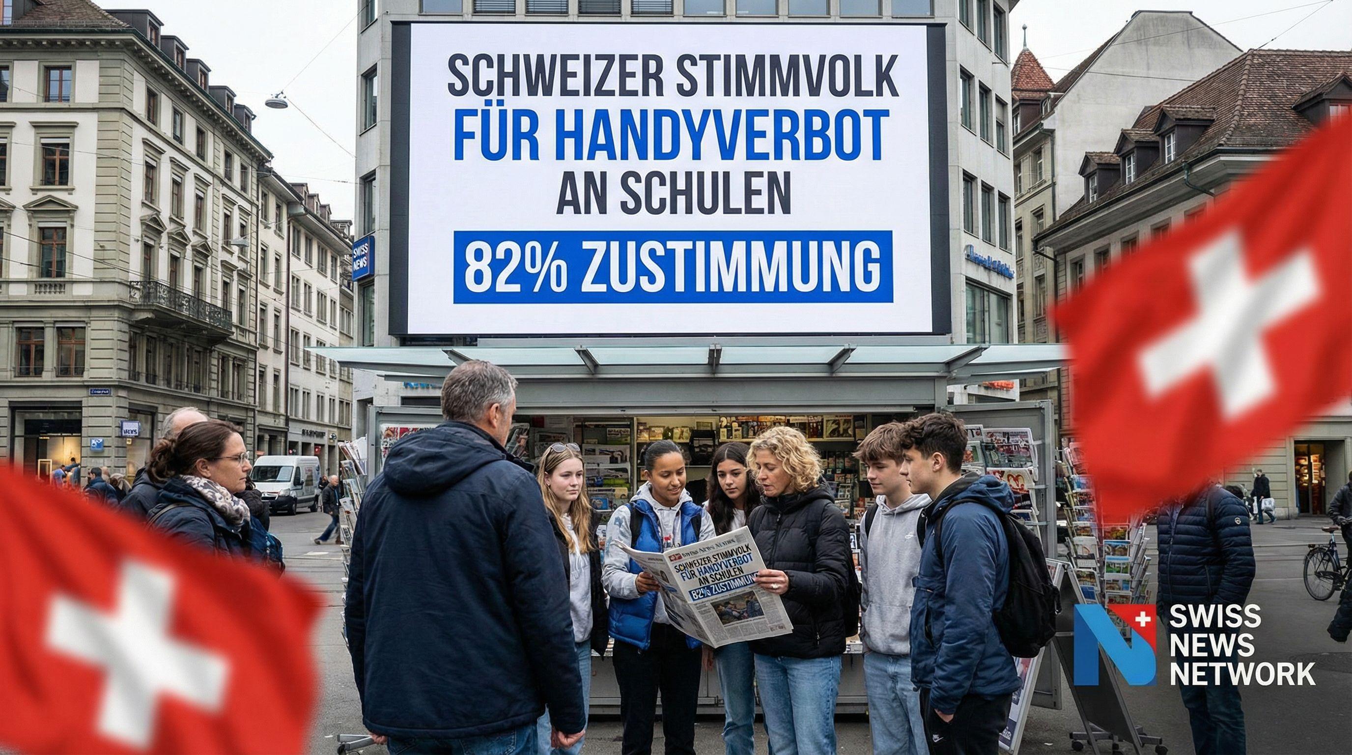 Swiss Public Backs Mobile Phone Ban in Schools