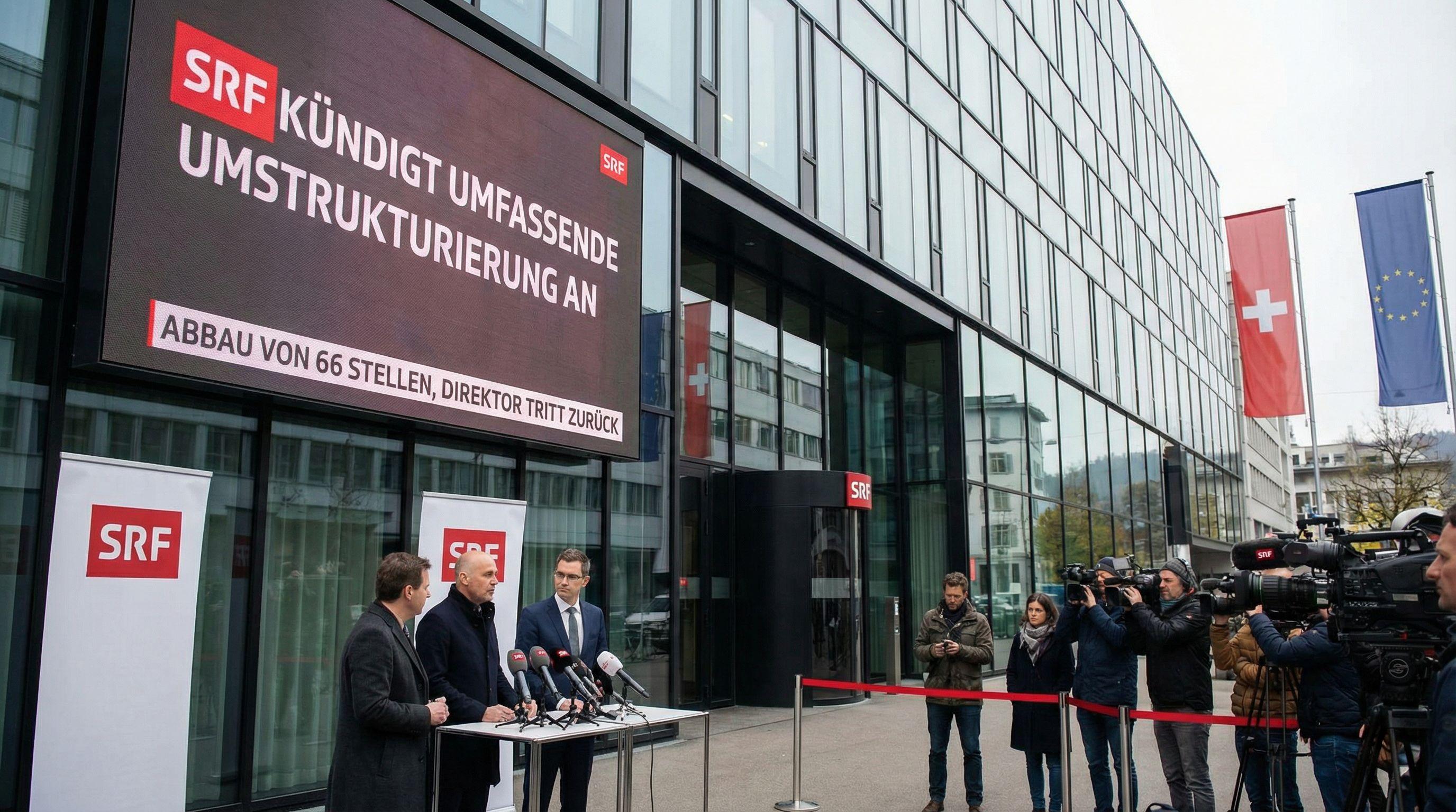 Swiss Public Broadcaster SRF Announces Major Restructuring