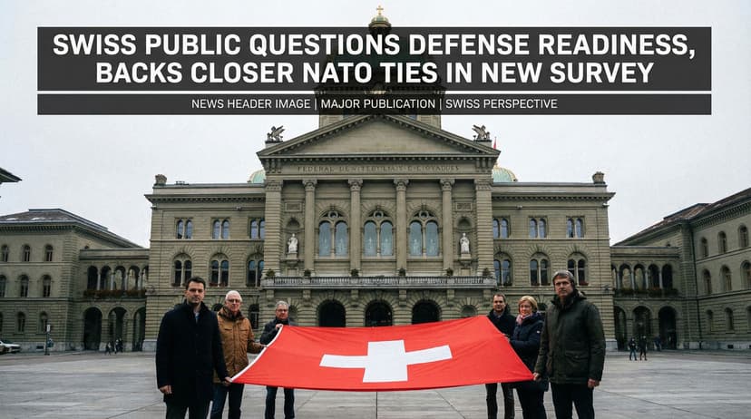 Swiss Public Questions Defense Readiness, Backs Closer NATO Ties in New Survey