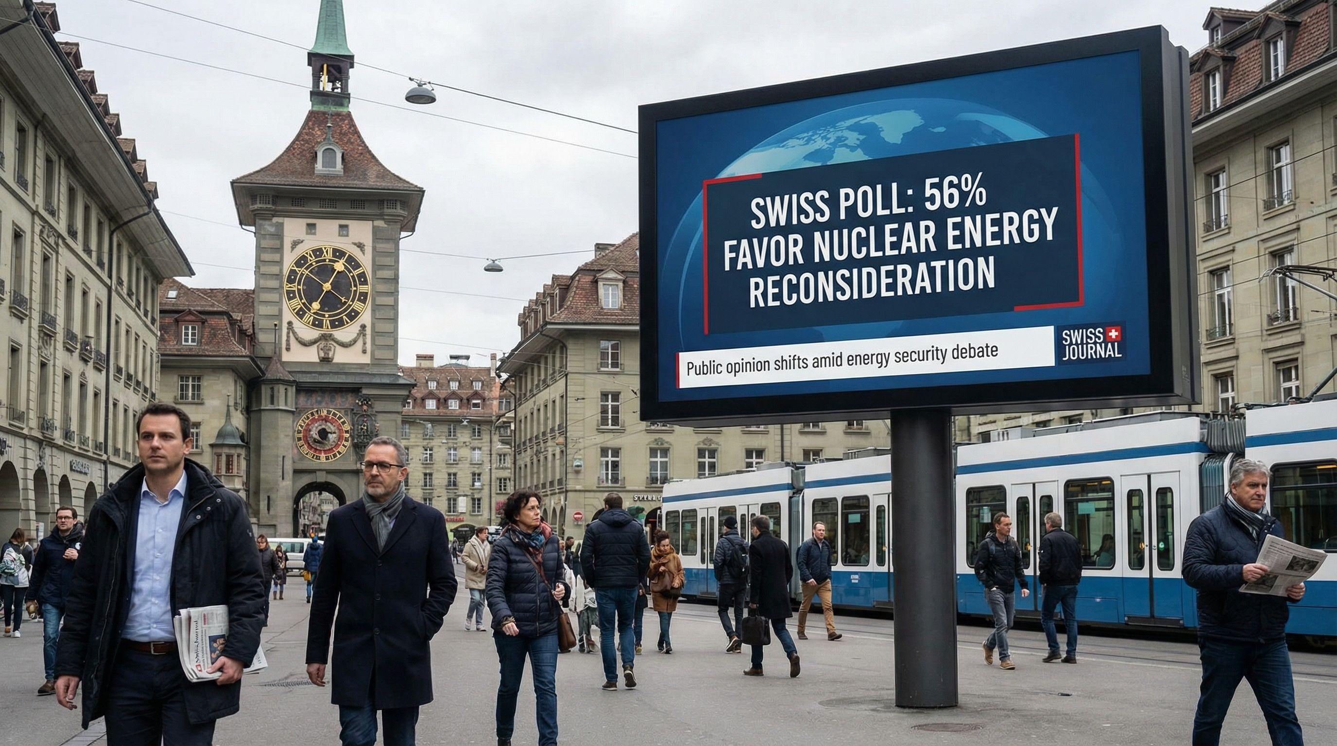Swiss public opinion shifts in favor of nuclear energy