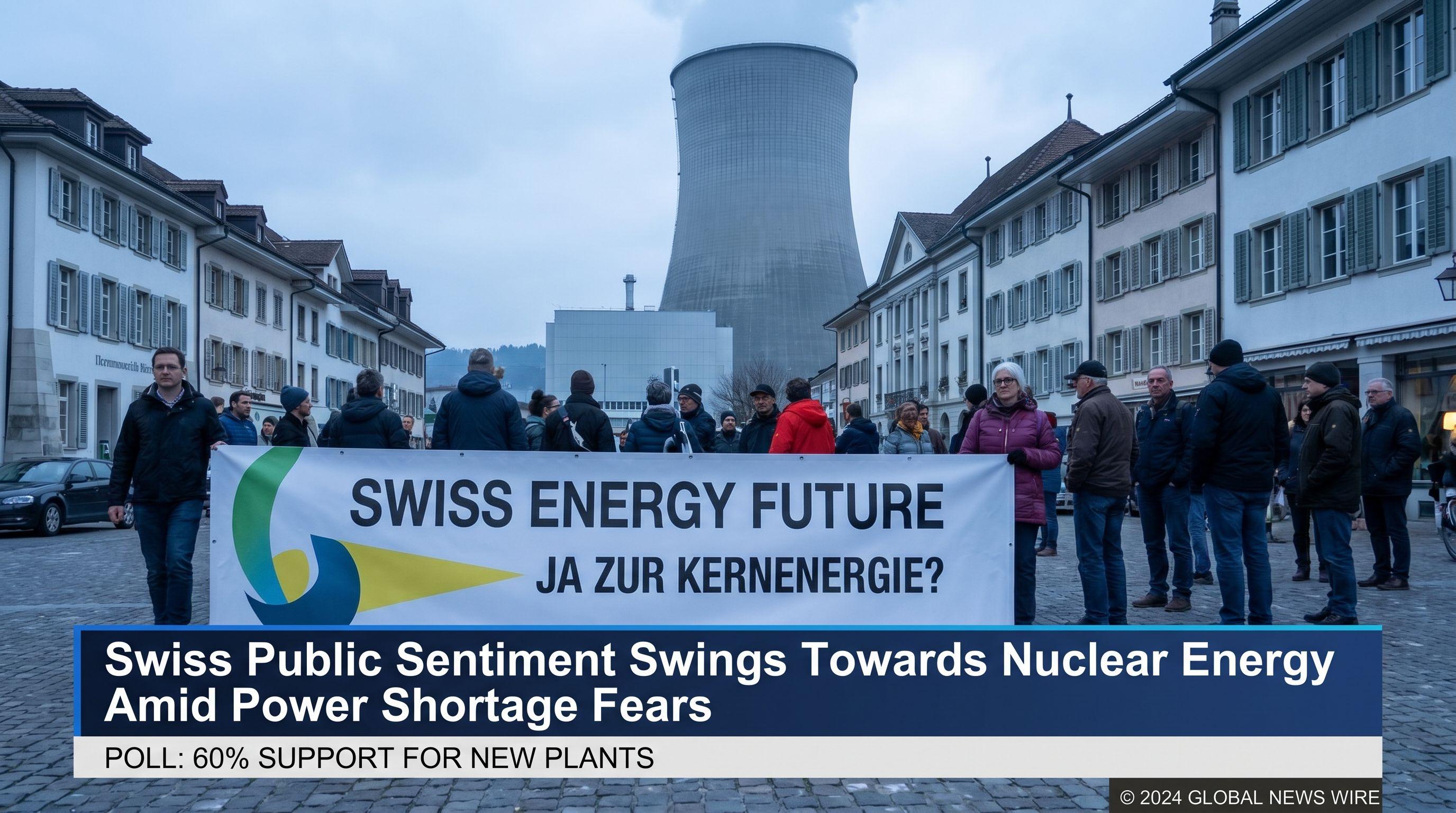 Swiss Public Sentiment Swings Towards Nuclear Energy Amid Power Shortage Fears