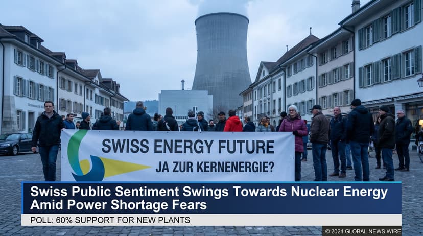 Swiss Public Sentiment Swings Towards Nuclear Energy Amid Power Shortage Fears