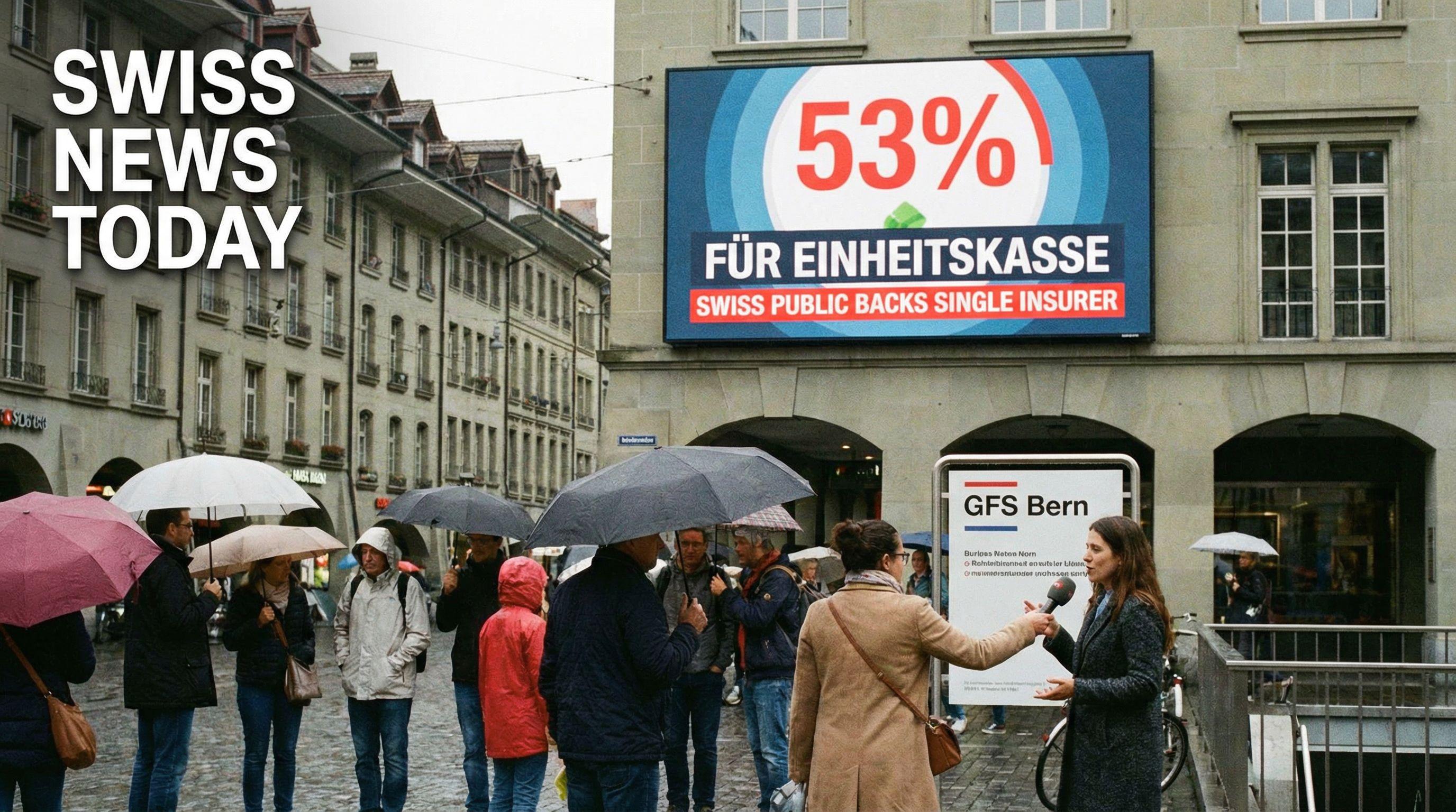 Swiss Public Shows Growing Support for Single Health Insurer System