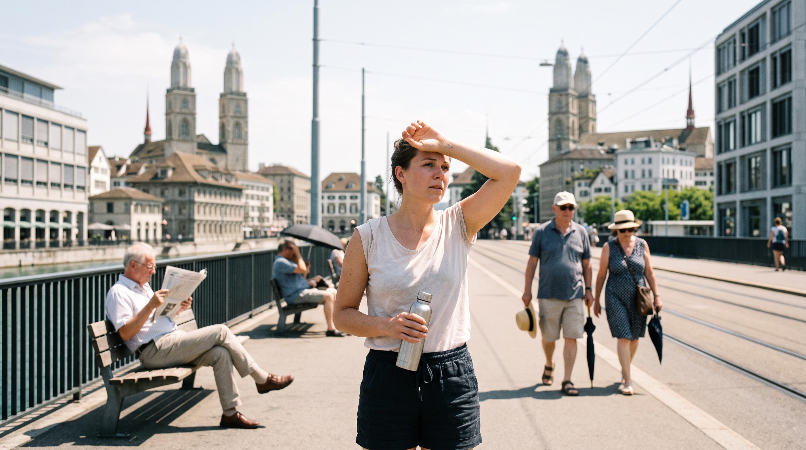 Three-quarters of Swiss say extreme summer heat has taken a toll