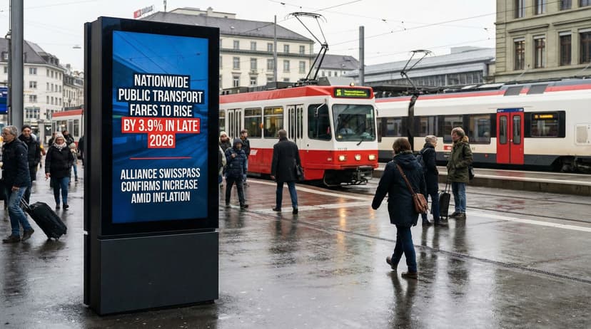 Nationwide Public Transport Fares to Rise by 3.9% in Late 2026