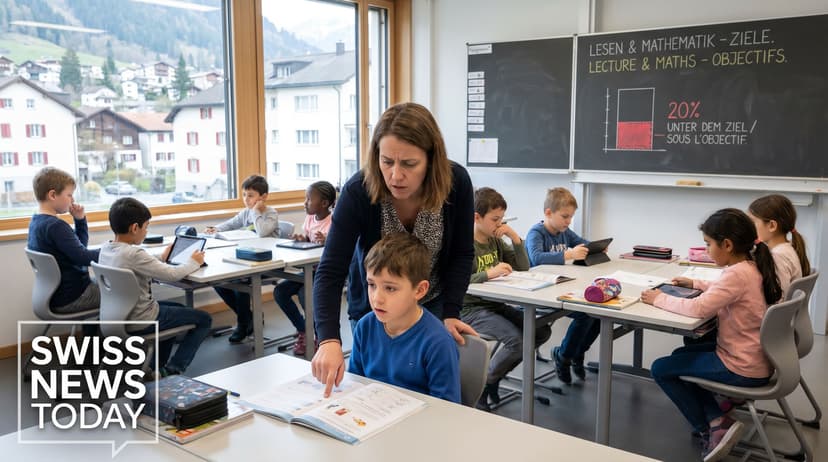 One in Five Swiss Pupils Failing to Meet Basic Reading and Maths Goals