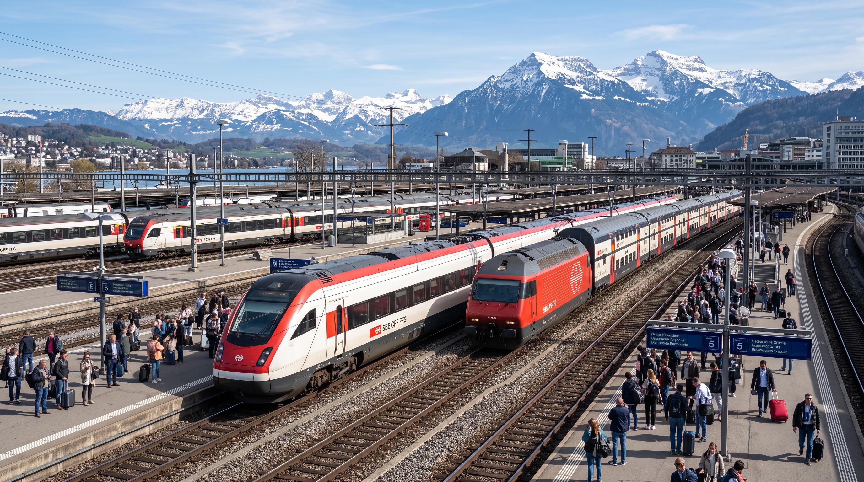 Swiss rail travel reaches a third consecutive annual record