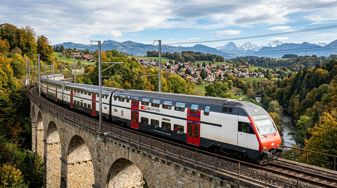 Swiss rail travel reaches a third consecutive record