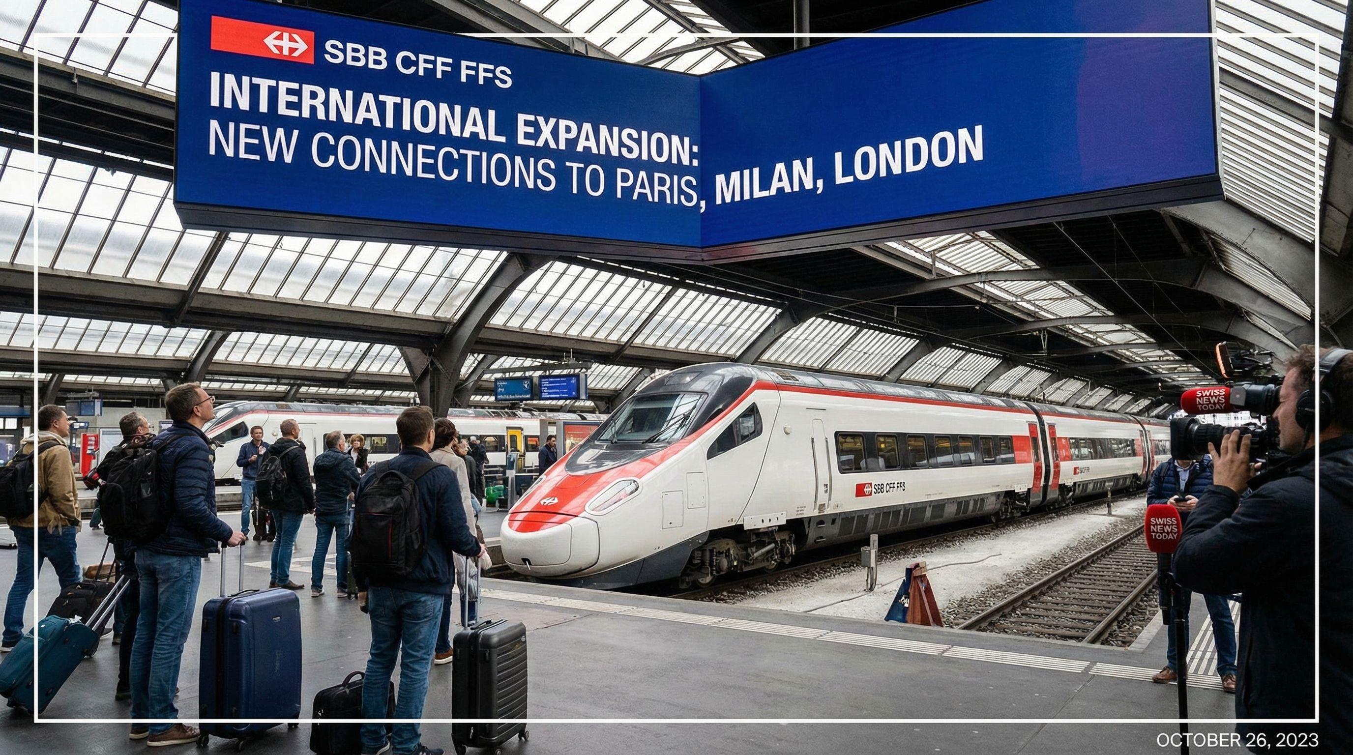 Swiss Railways Plans Major International Expansion