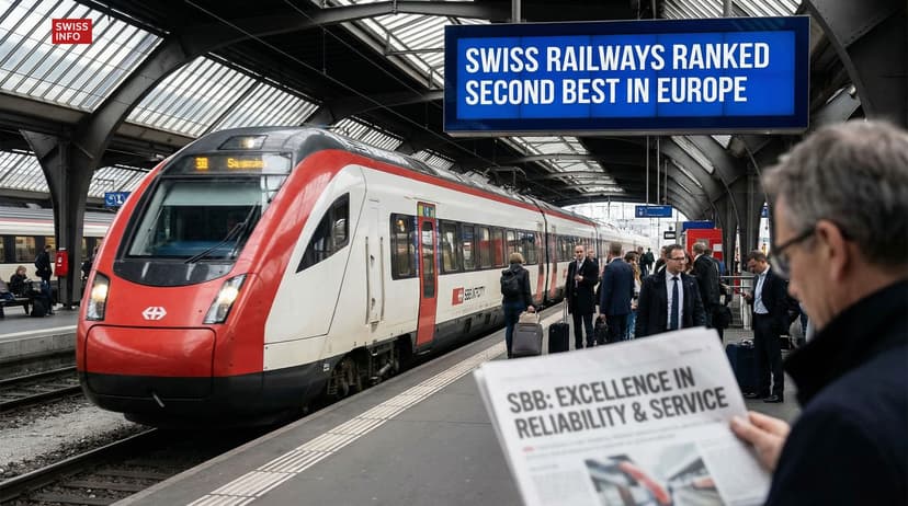 Swiss Railways Ranked Second Best in Europe