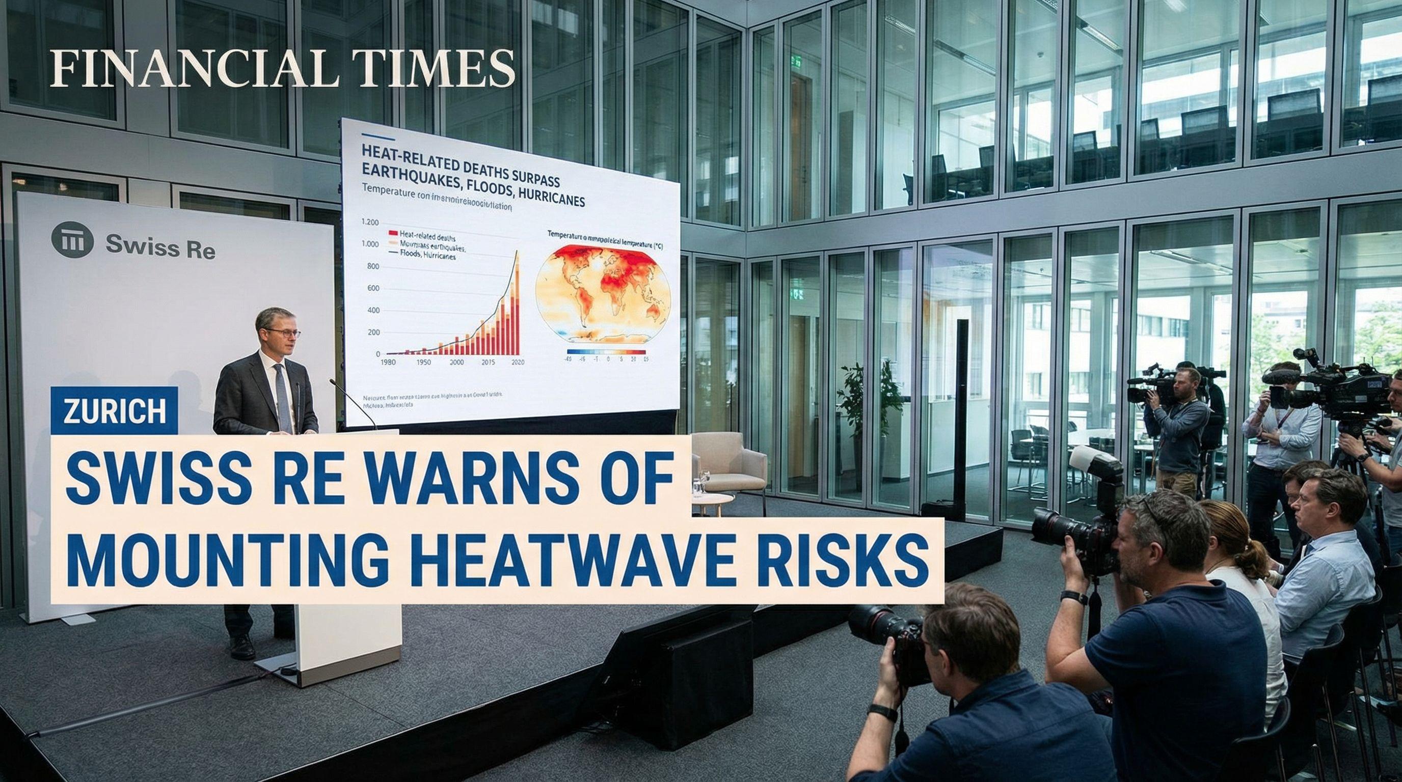 Swiss Re warns of mounting heatwave risks