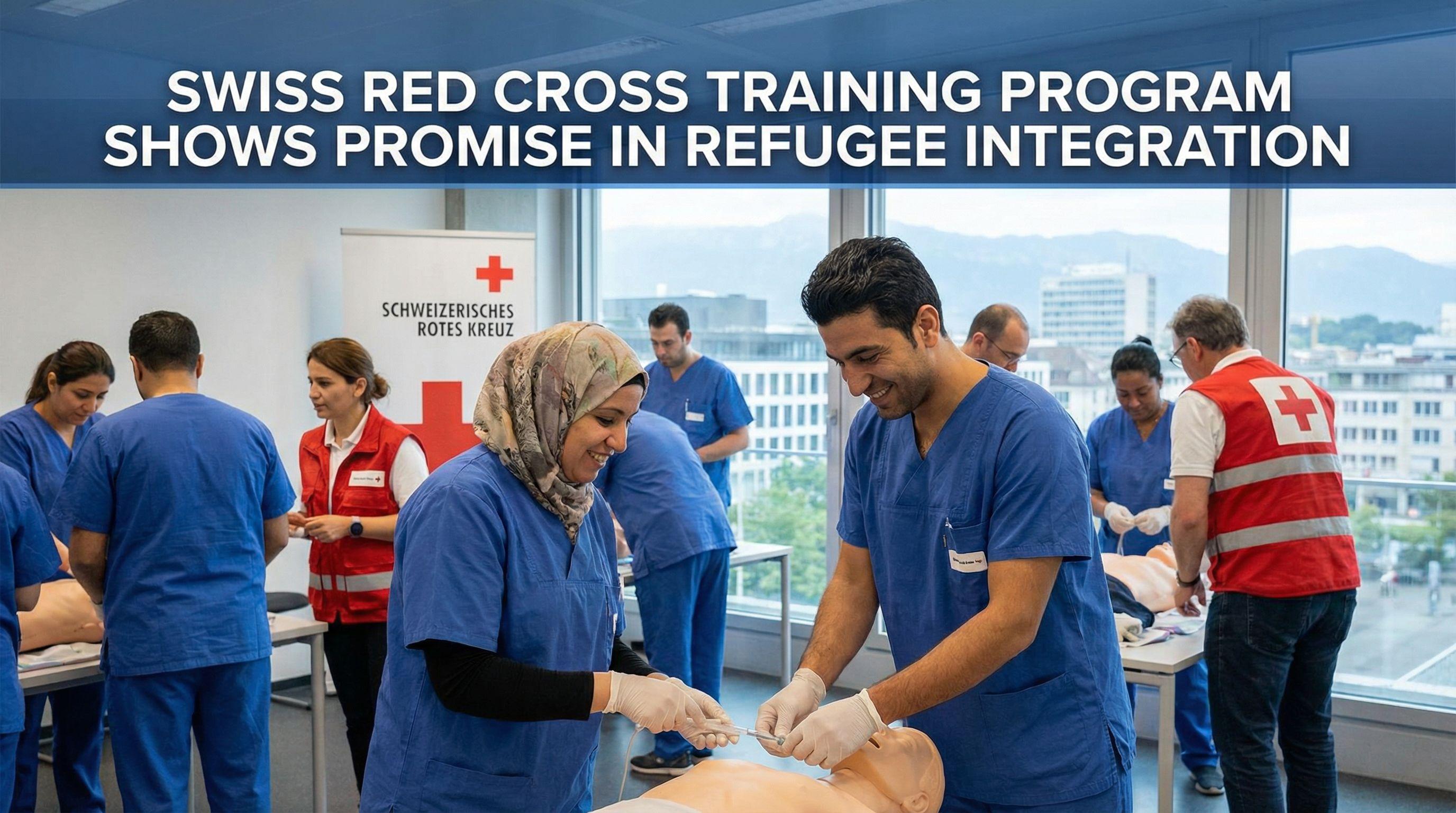 Swiss Red Cross Training Program Shows Promise in Refugee Integration