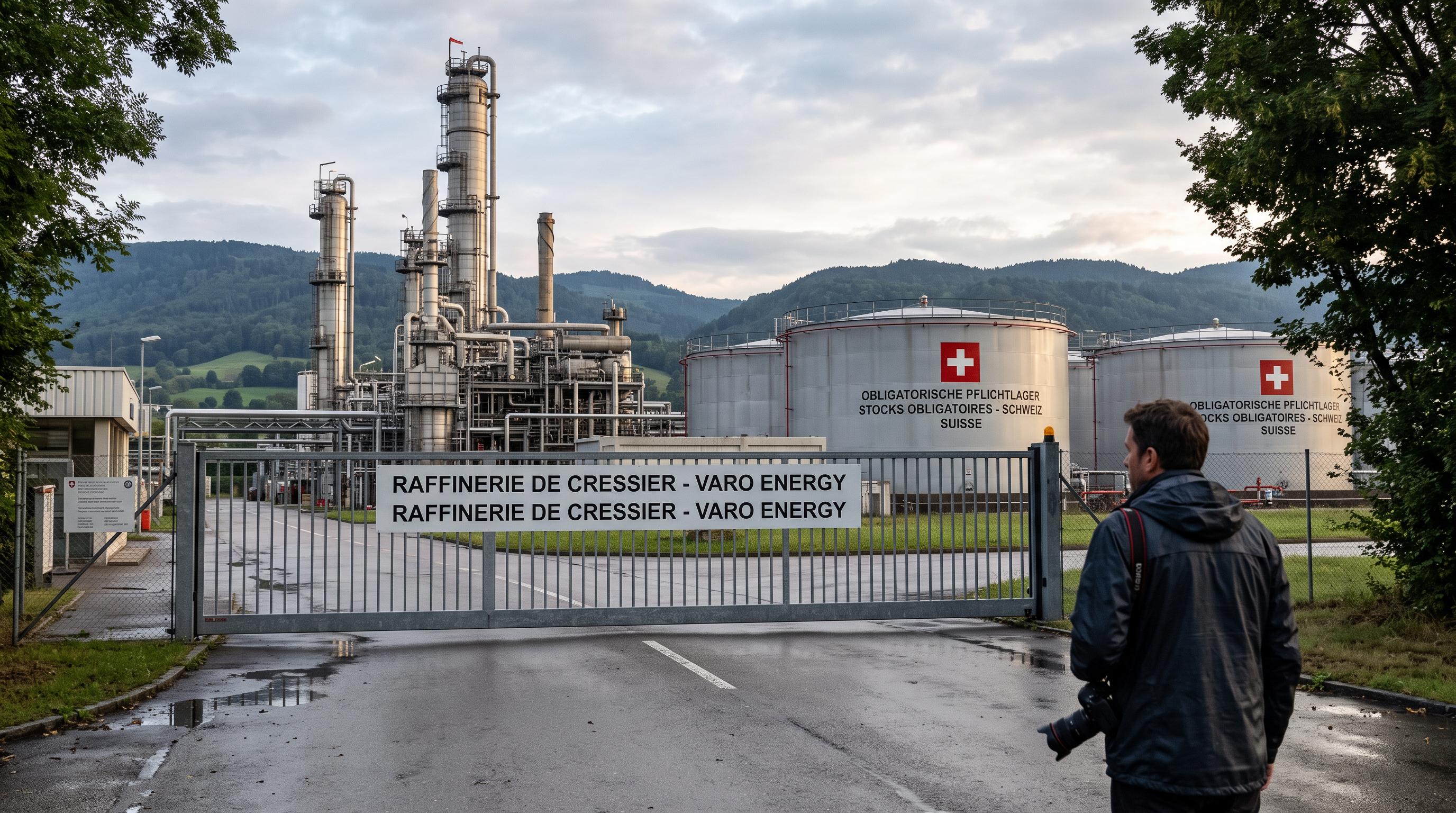 Swiss fuel stocks cushion shutdown at country’s sole refinery