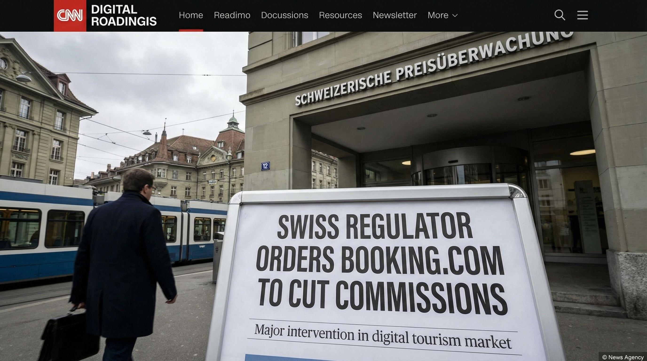 Swiss Regulator Orders Booking.com to Cut Hotel Commissions