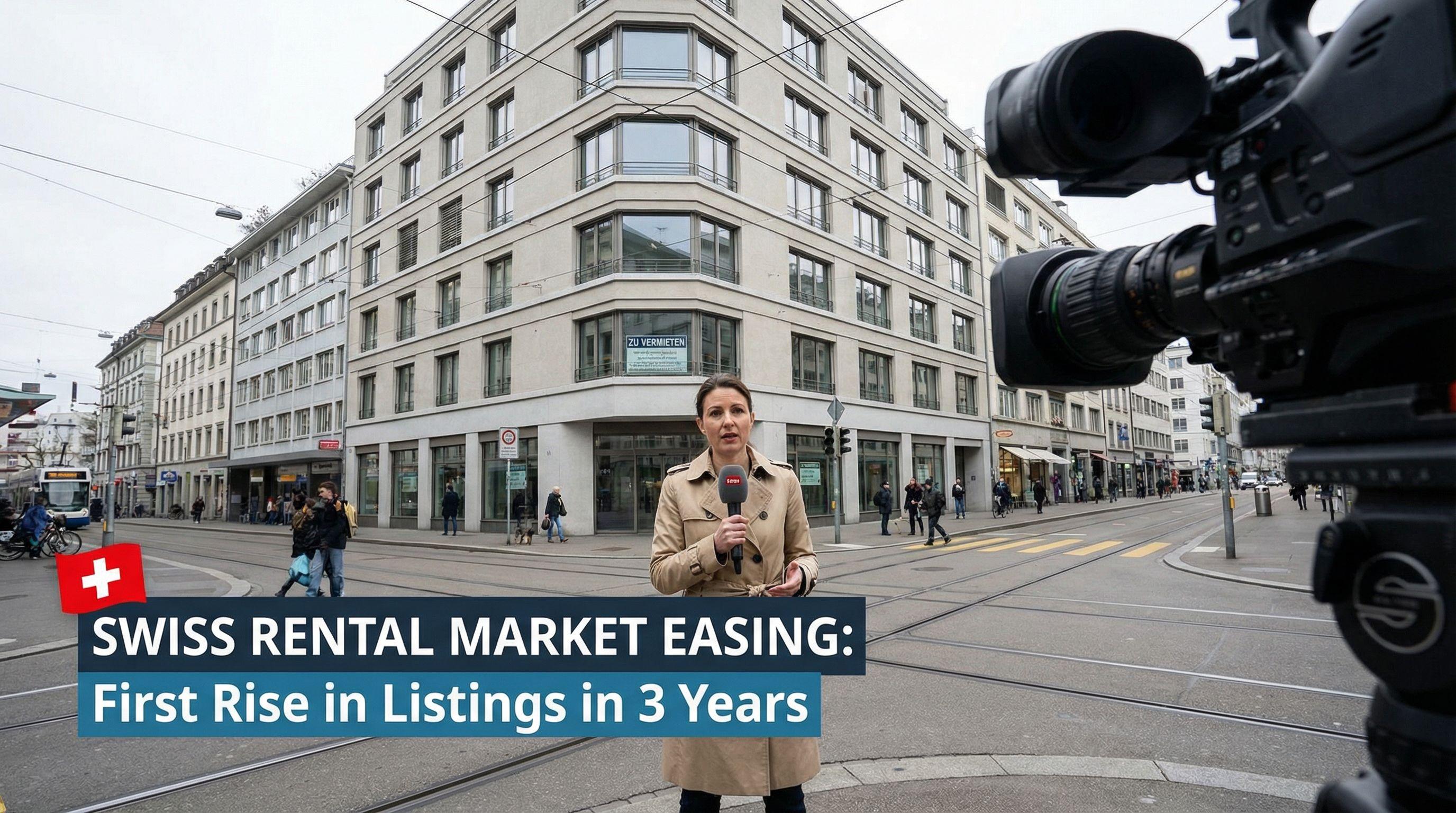 Swiss Rental Market Shows First Signs of Easing After Three Years
