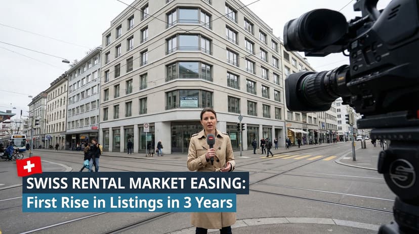 Swiss Rental Market Shows First Signs of Easing After Three Years