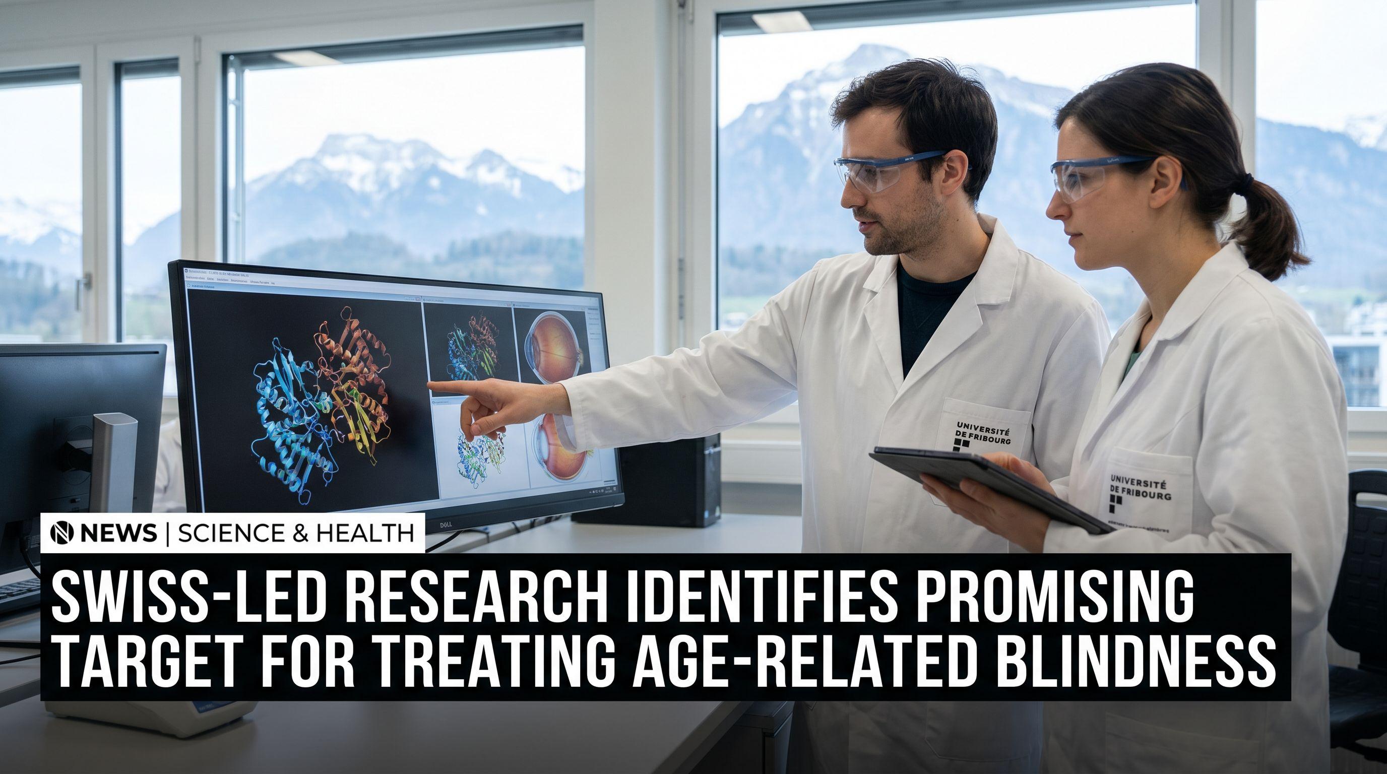 Swiss-Led Research Identifies Promising Target for Treating Age-Related Blindness