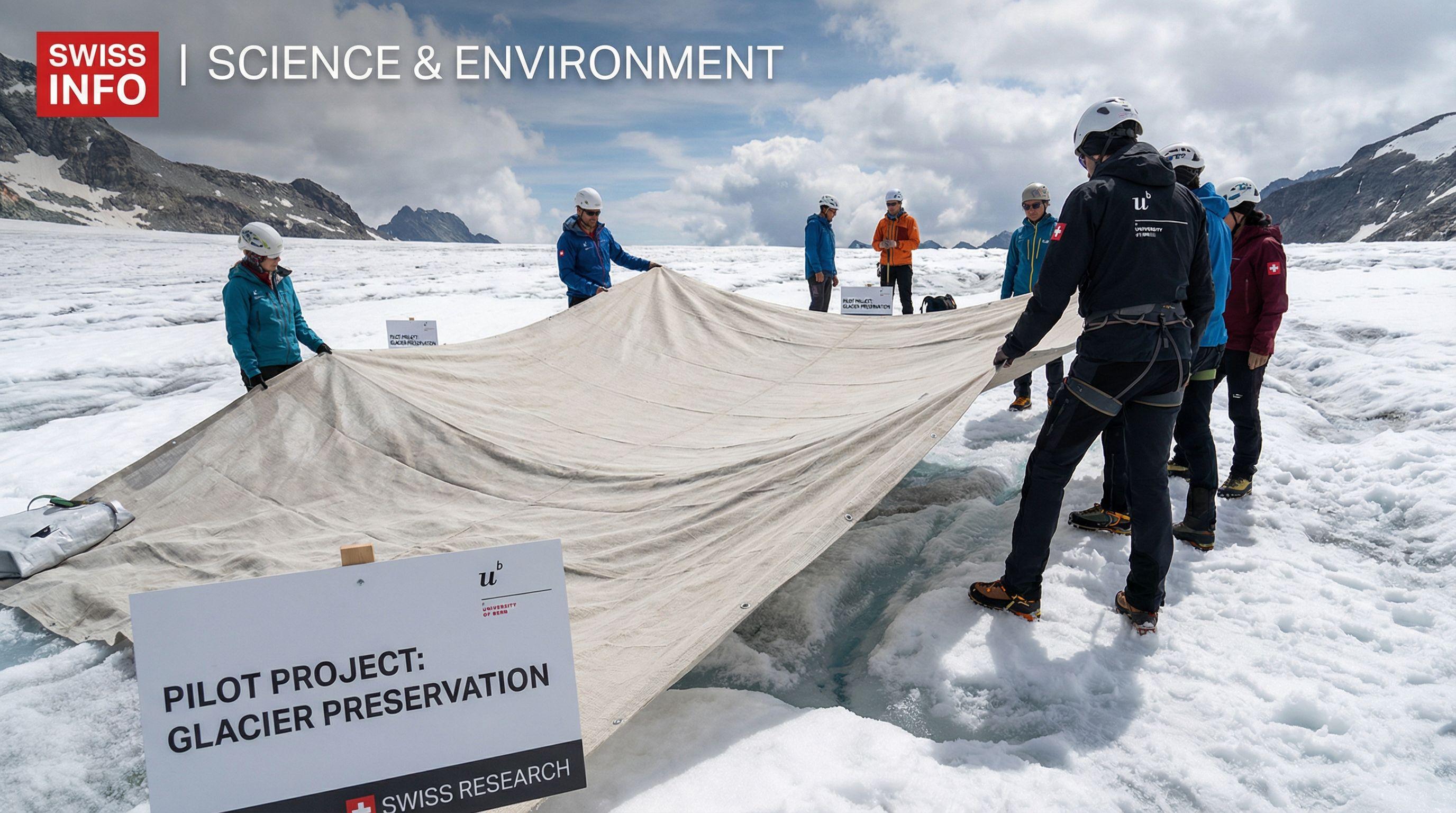 Swiss Research Breakthrough in Alpine Glacier Preservation