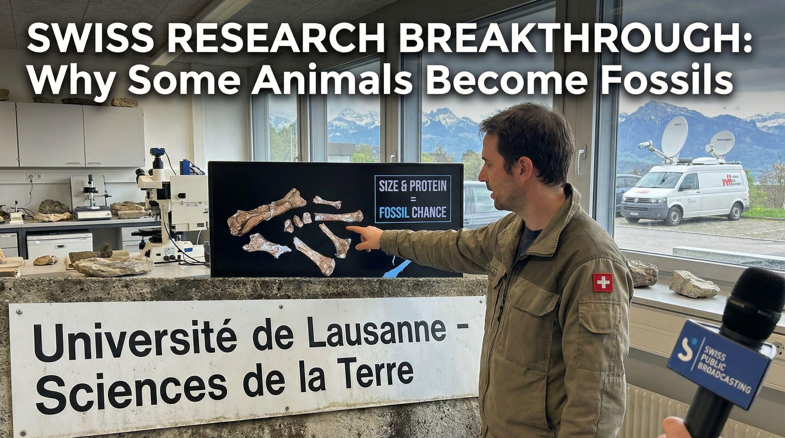 Swiss Research Breakthrough: Why Some Animals Become Fossils