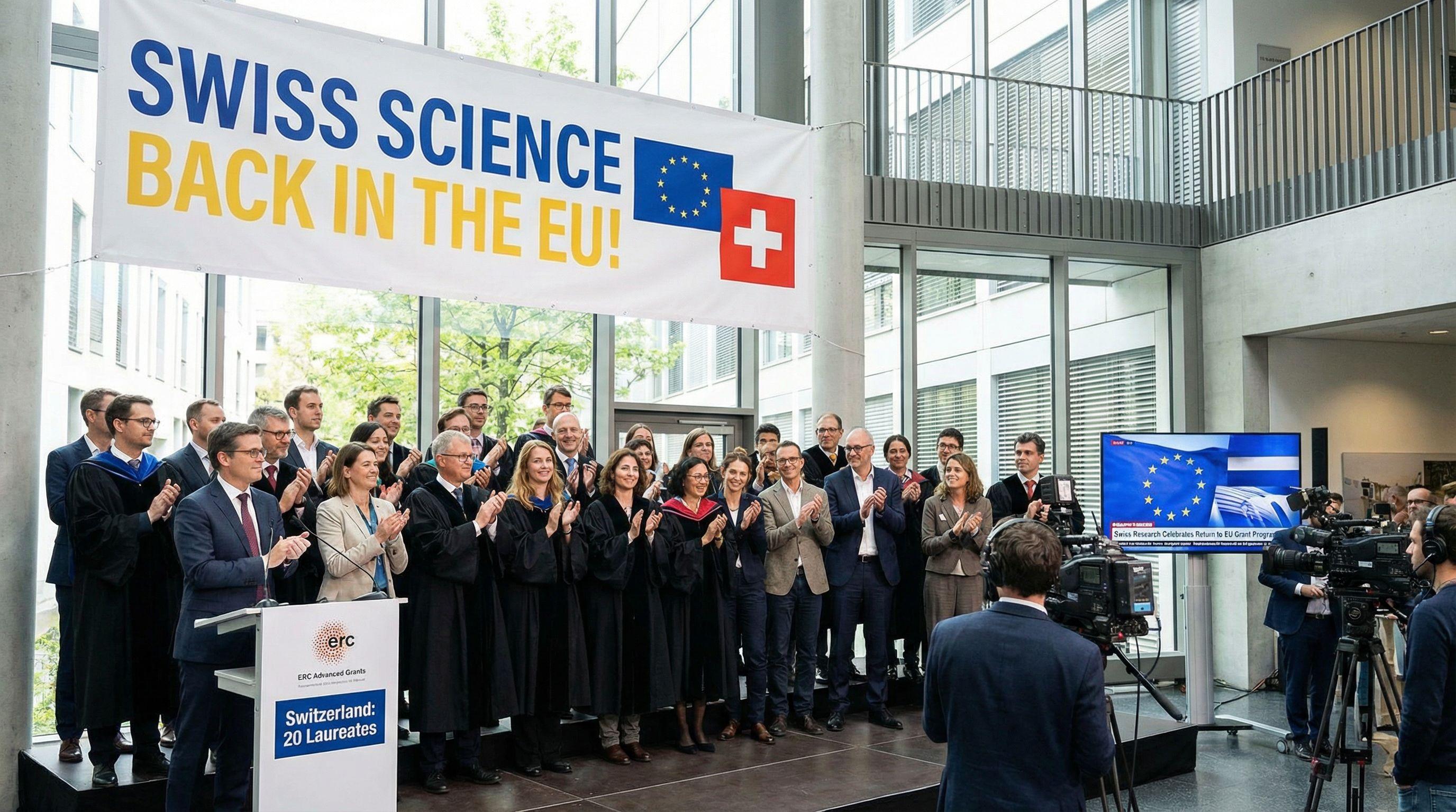 Swiss Research Celebrates Return to EU Grant Program