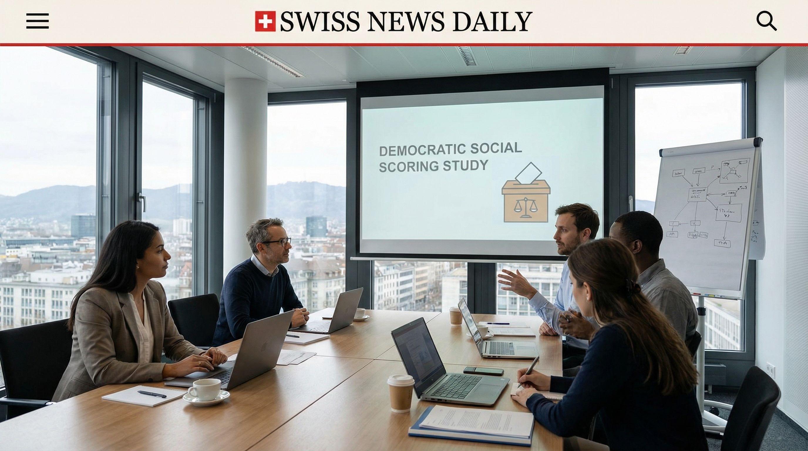 Swiss Research Team Leads Study on Democratic Social Scoring