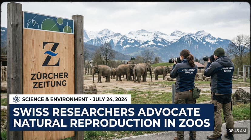 Swiss Researchers Advocate Natural Reproduction in Zoos
