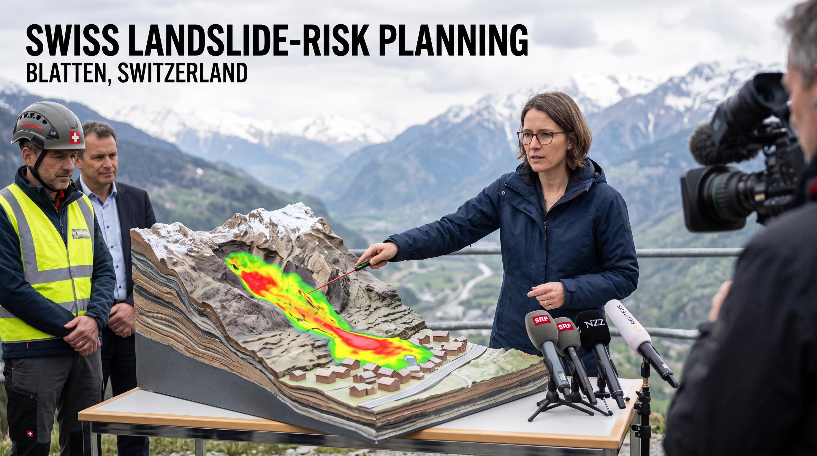 3D Blatten model aims to improve Switzerland’s landslide-risk planning