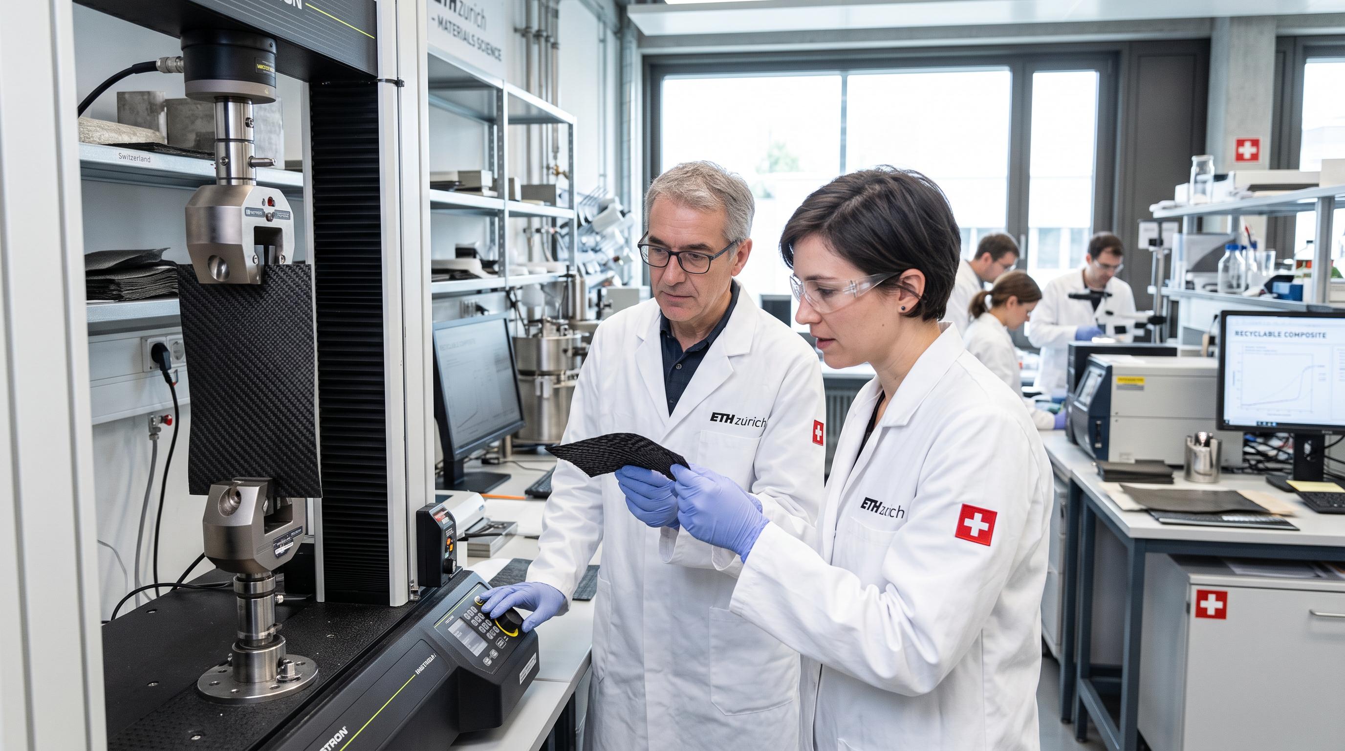 Swiss researchers develop material that could make aircraft recyclable
