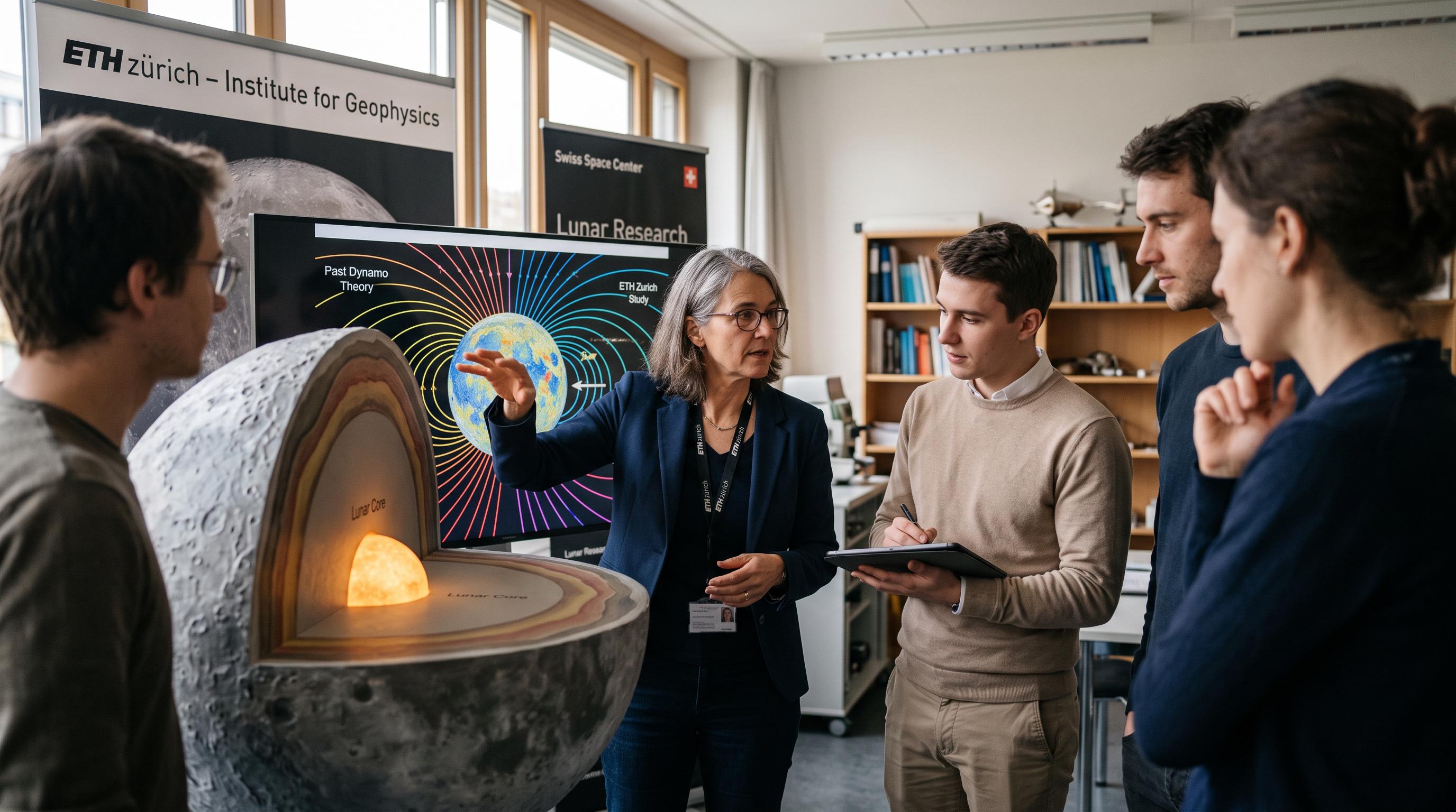 Swiss research supports theory that the Moon once had a magnetic field