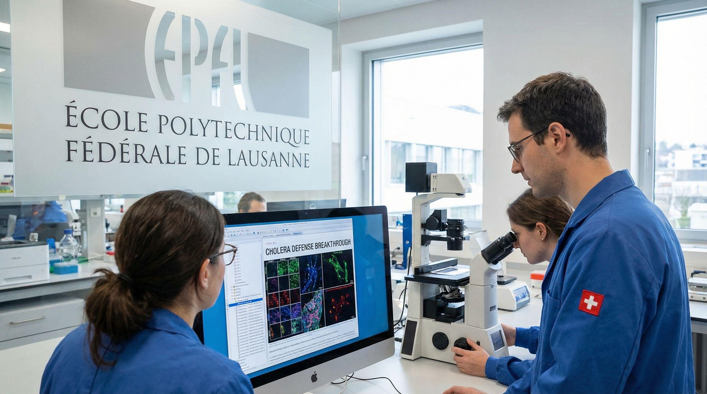 Swiss Researchers Make Breakthrough in Cholera Defense
