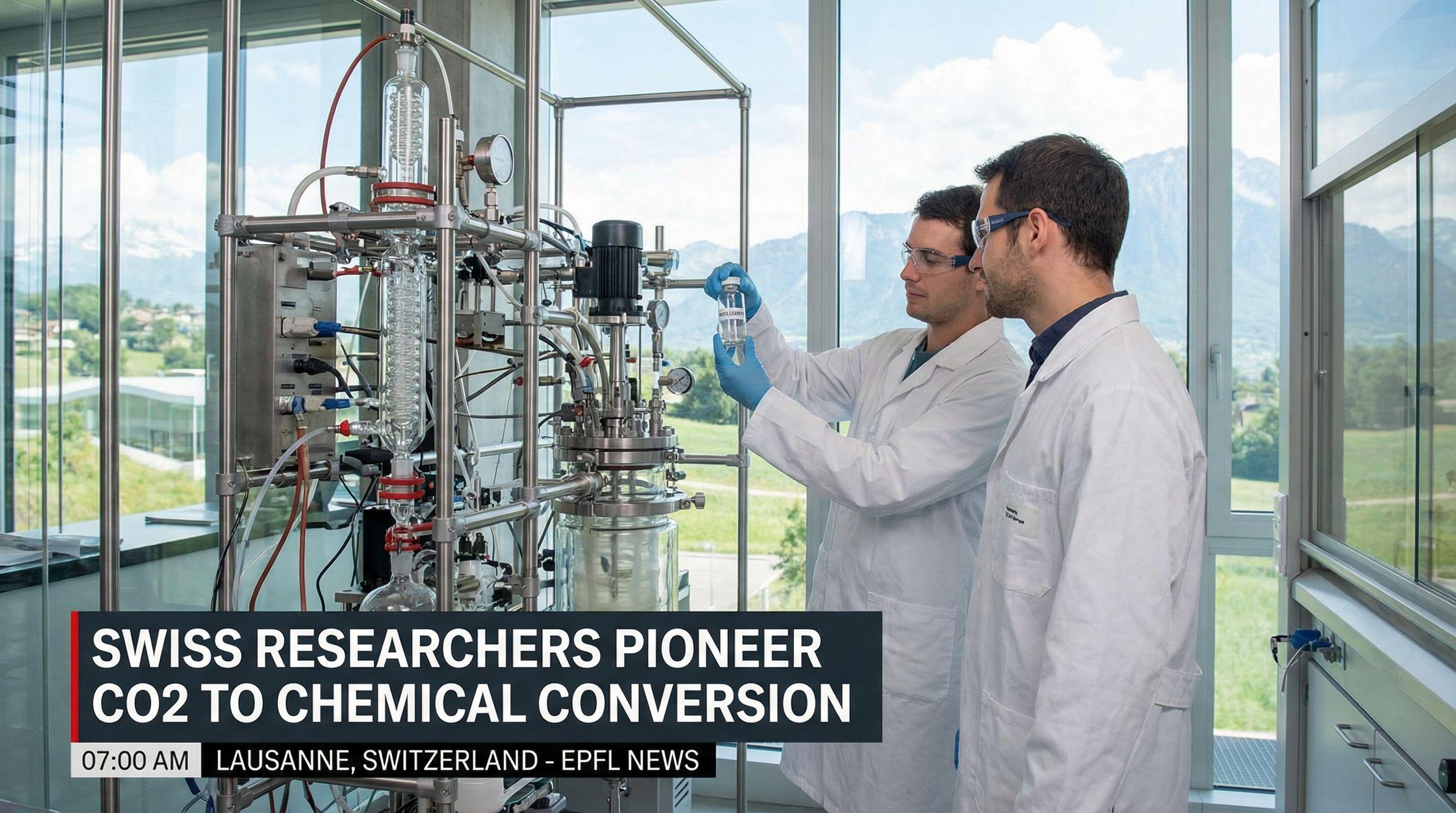 Swiss Researchers Pioneer CO2 to Chemical Conversion
