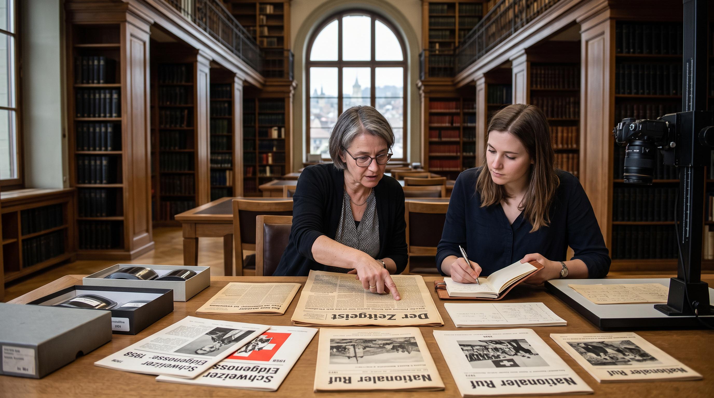 How Swiss historians are tracing the far right’s media playbook