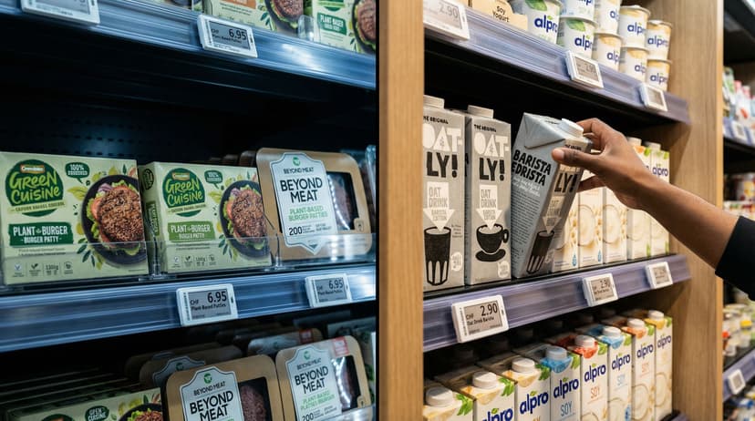 Swiss Retail Sees Sharp Decline in Meat Substitute Sales