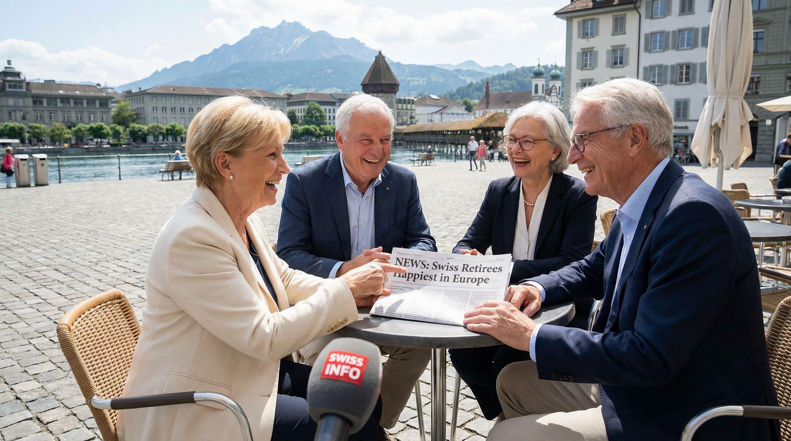 Swiss Retirees Rank Happiest in Europe, Study Shows