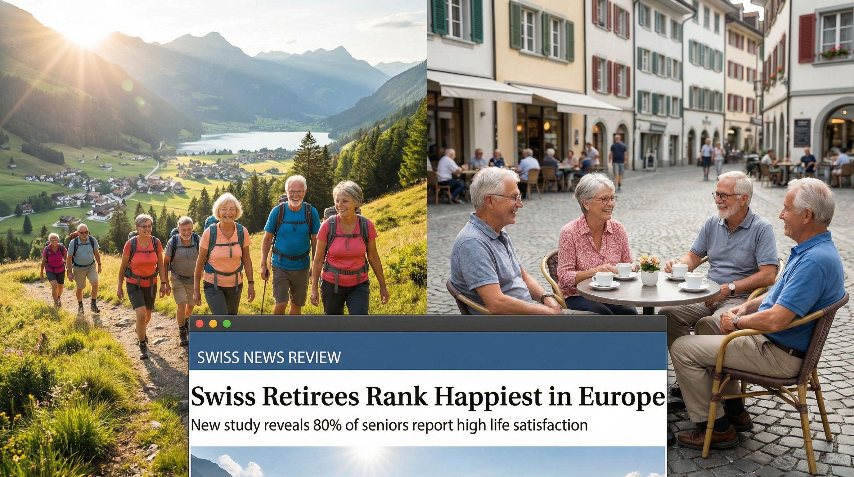 Swiss Retirees Rank Happiest in Europe