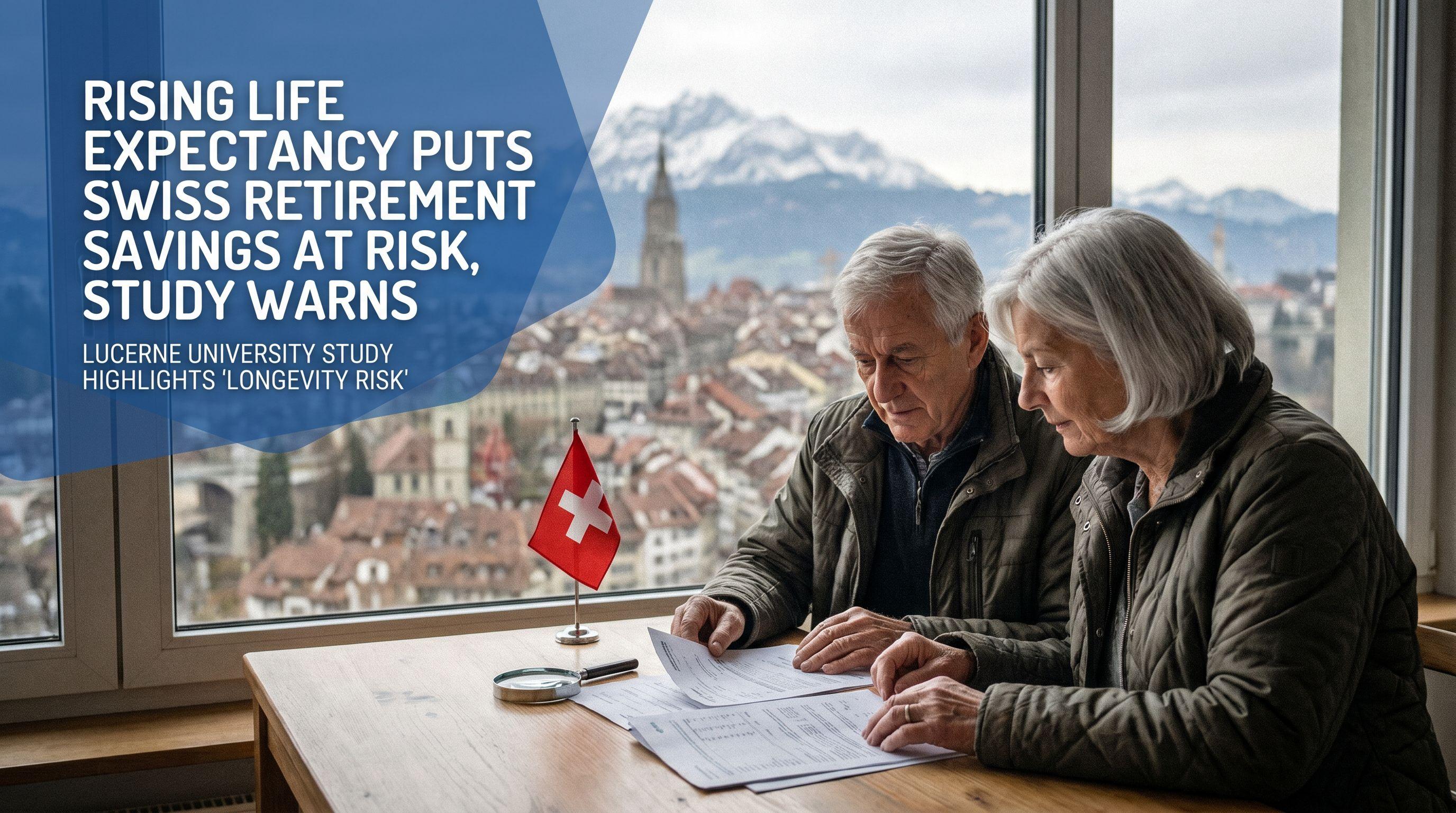 Rising Life Expectancy Puts Swiss Retirement Savings at Risk, Study Warns