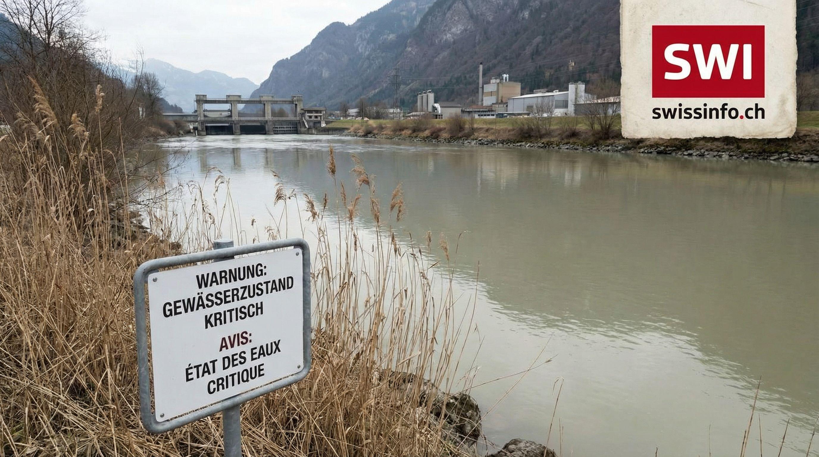Swiss Rivers and Lakes Face 'Severe' Environmental Crisis