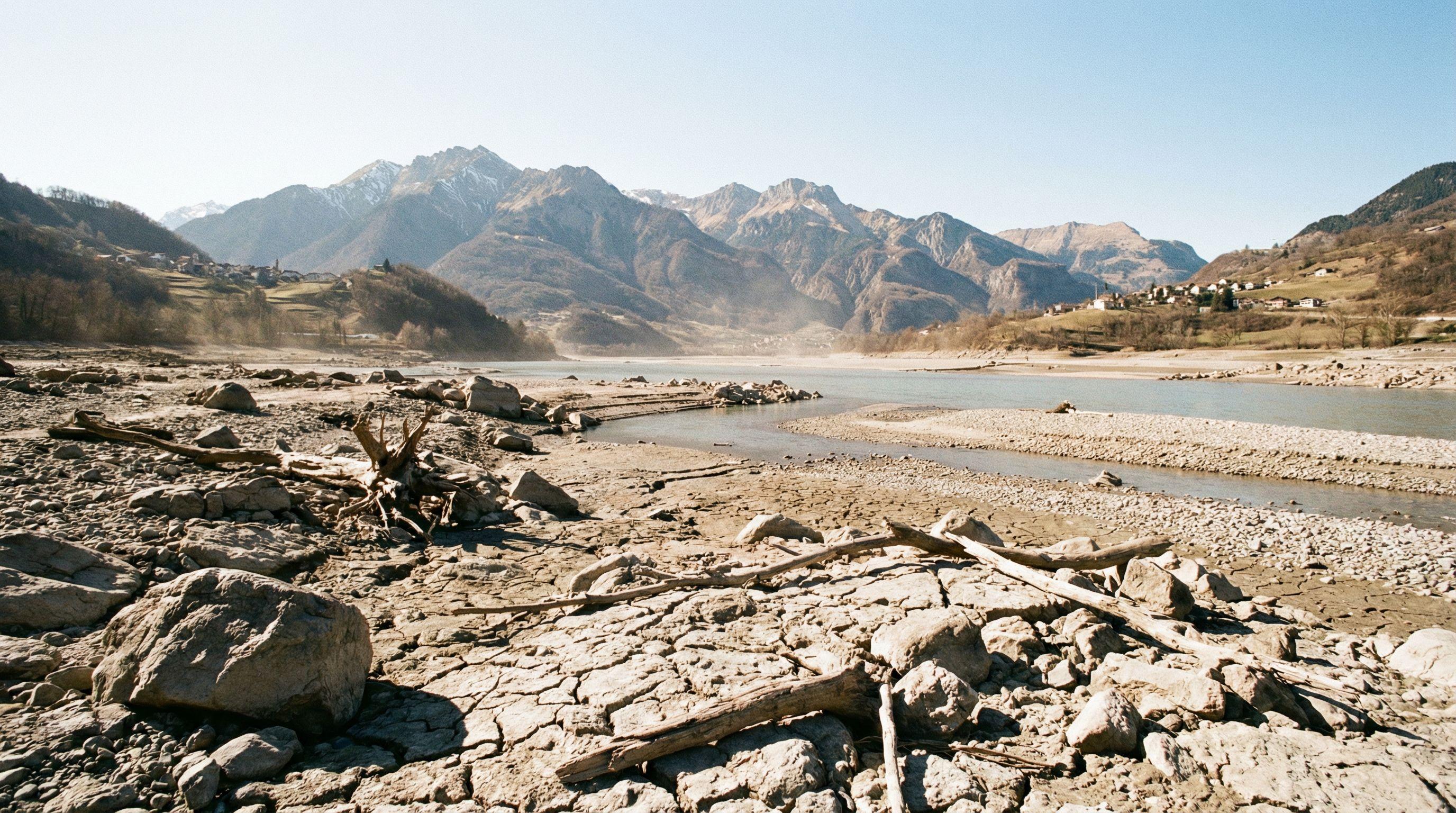 Swiss Rivers Hit Critical Low Levels Amid Persistent Dry Weather