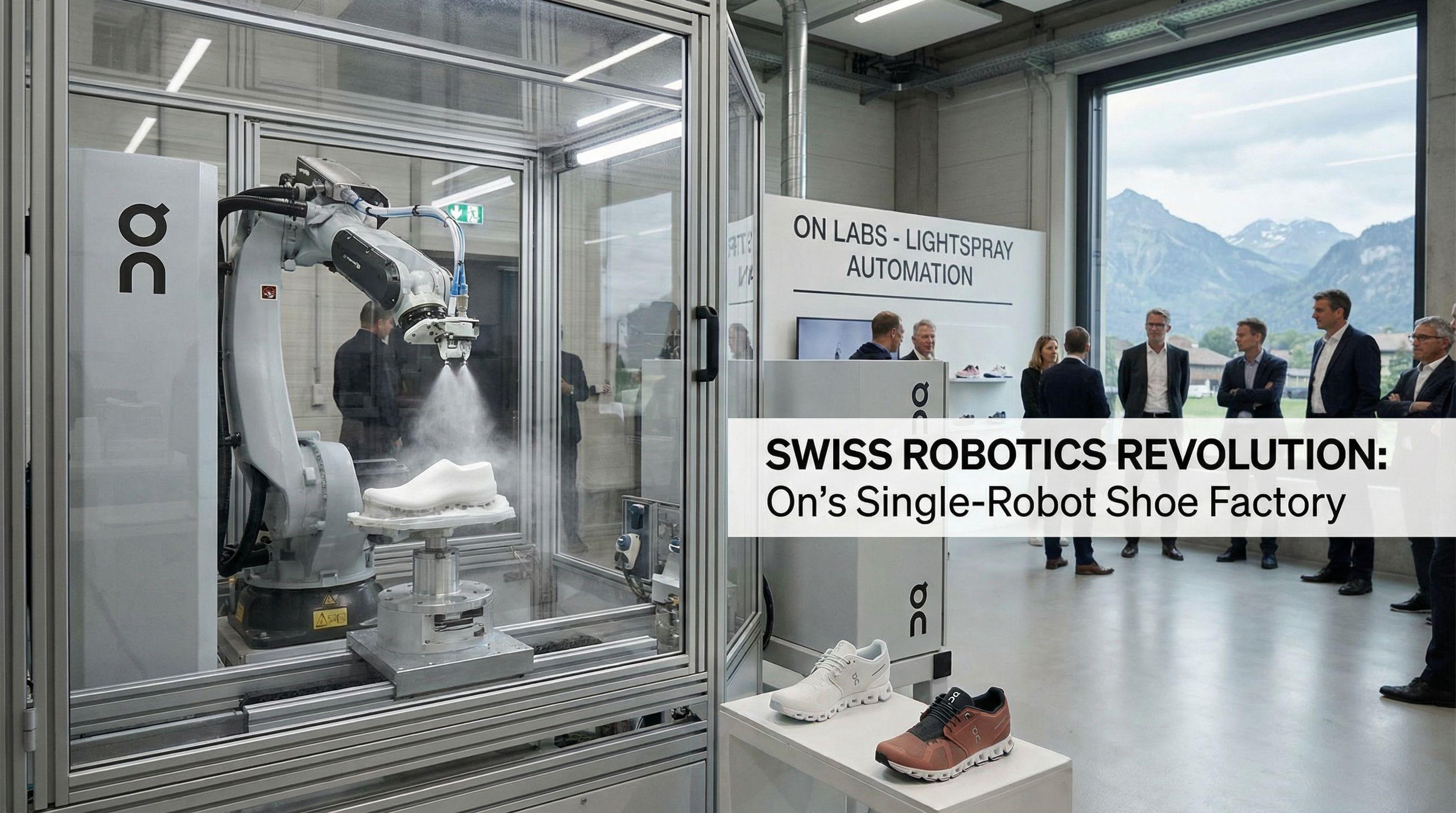Swiss Robotics Revolution: On's Single-Robot Shoe Factory