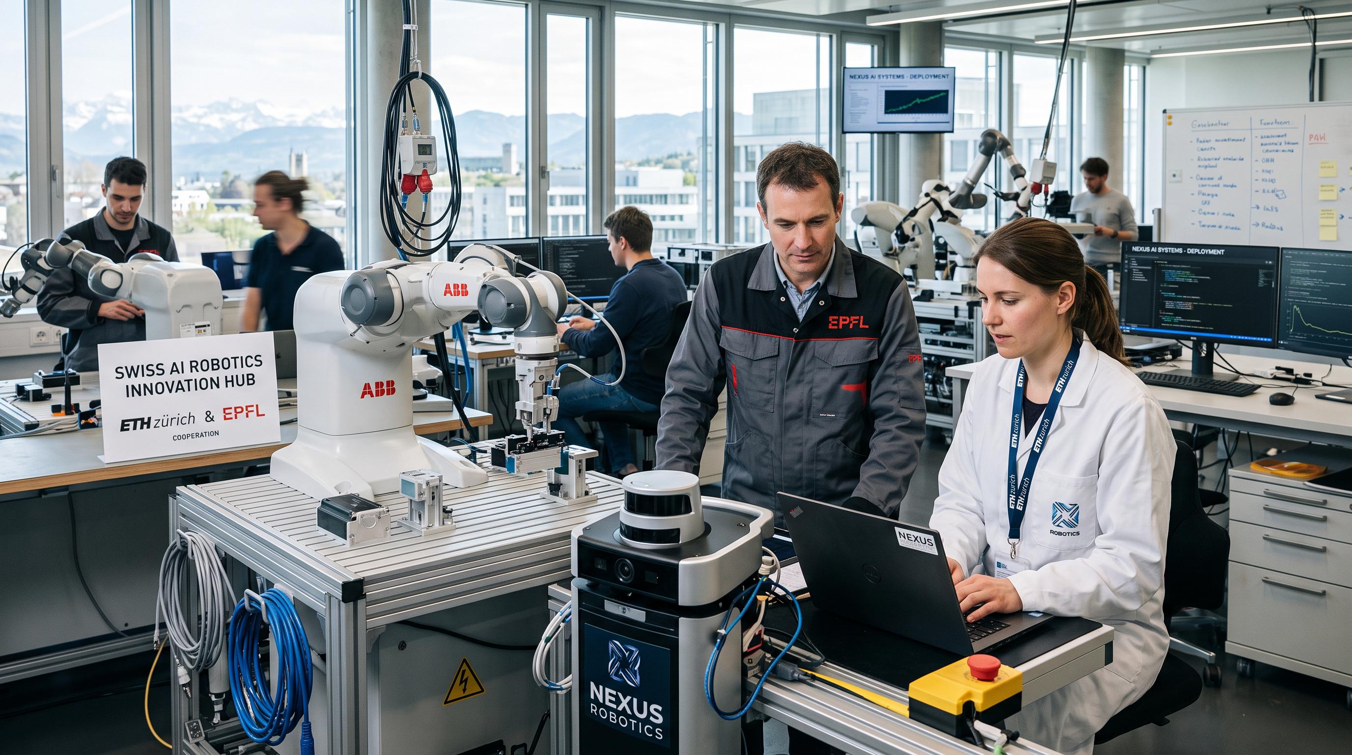 Swiss Robotics Sector Faces Transition as AI Start-ups Emerge