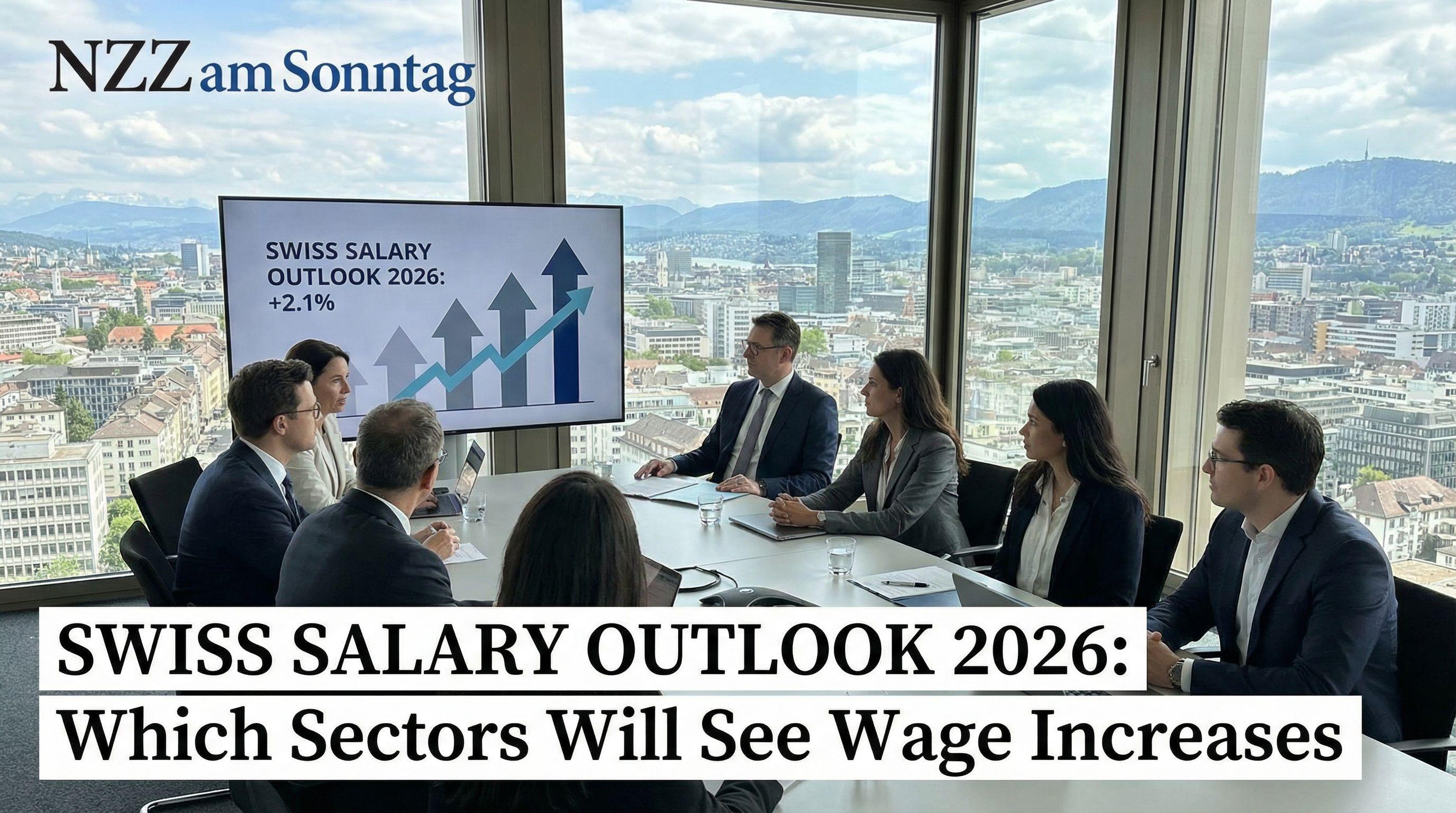 Swiss Salary Outlook 2026: Which Sectors Will See Wage Increases