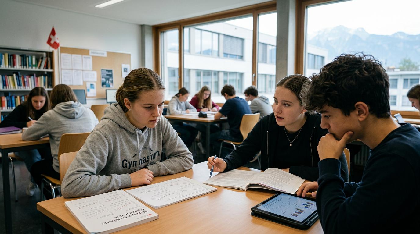 Swiss school performance shows warning signs despite strong results