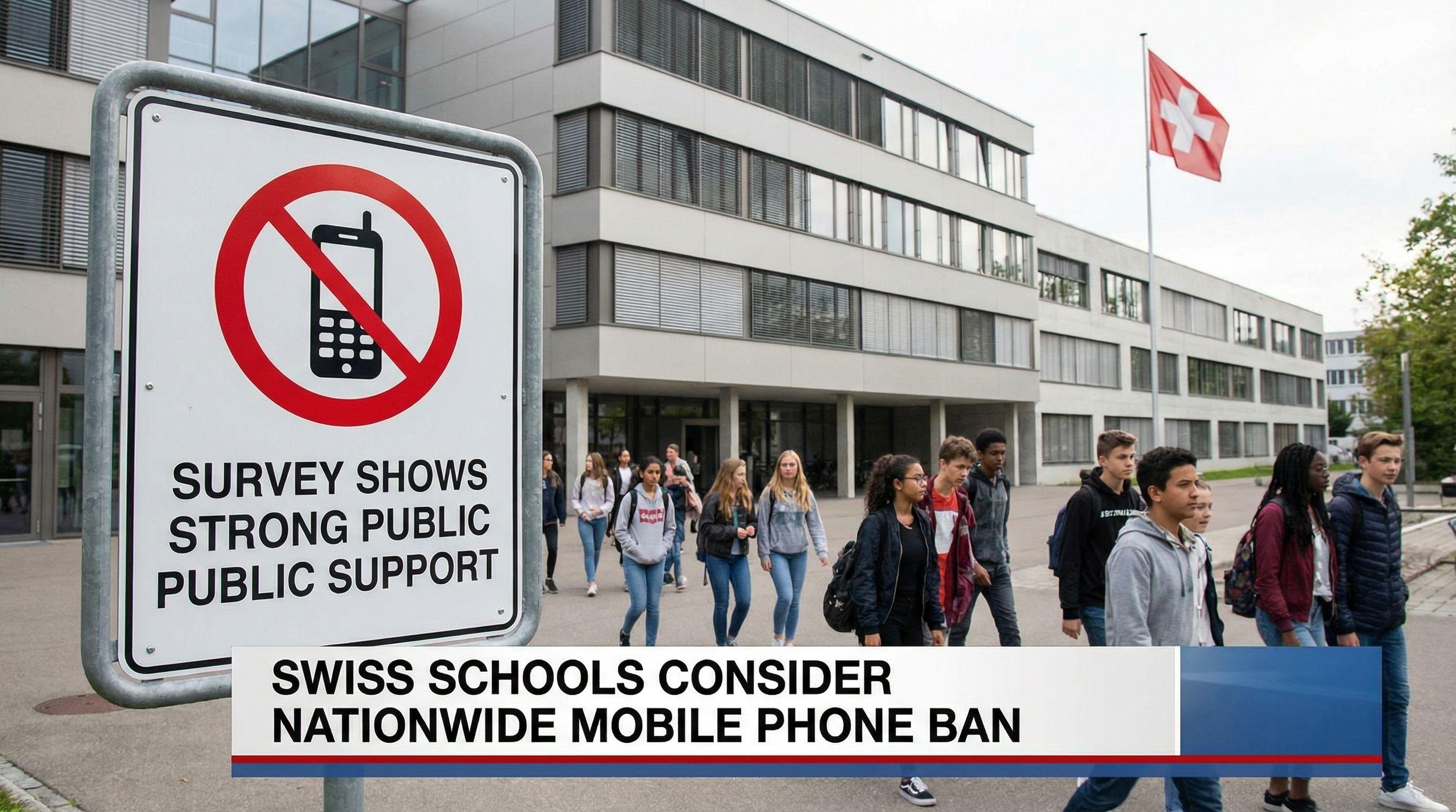 Swiss Schools Consider Nationwide Mobile Phone Ban
