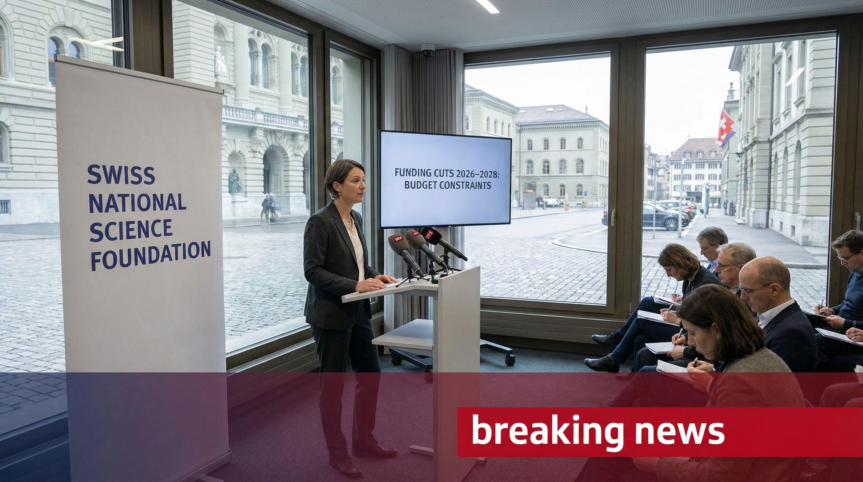 Swiss Science Foundation Announces Funding Cuts Amid Budget Constraints