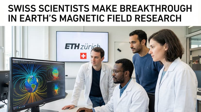 Swiss Scientists Make Breakthrough in Earth's Magnetic Field Research