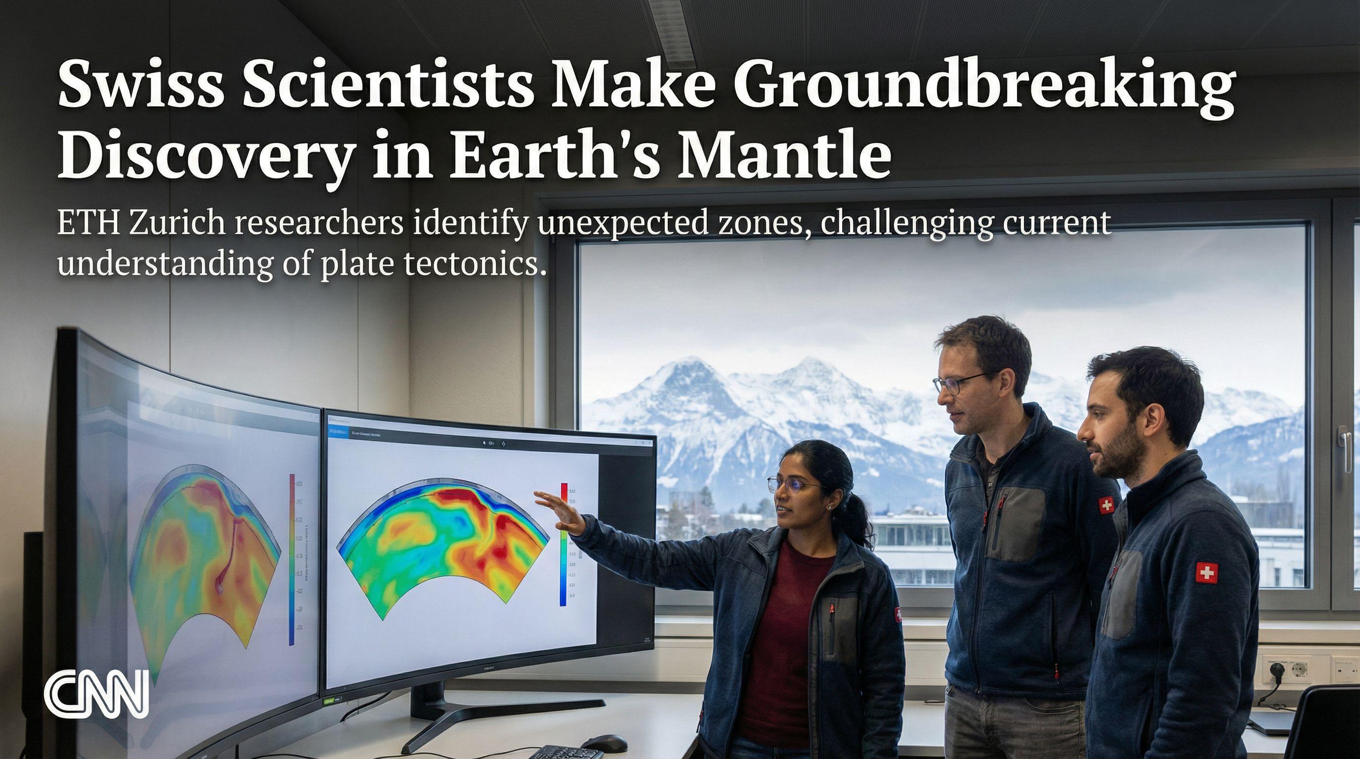 Swiss Scientists Make Groundbreaking Discovery in Earth's Mantle