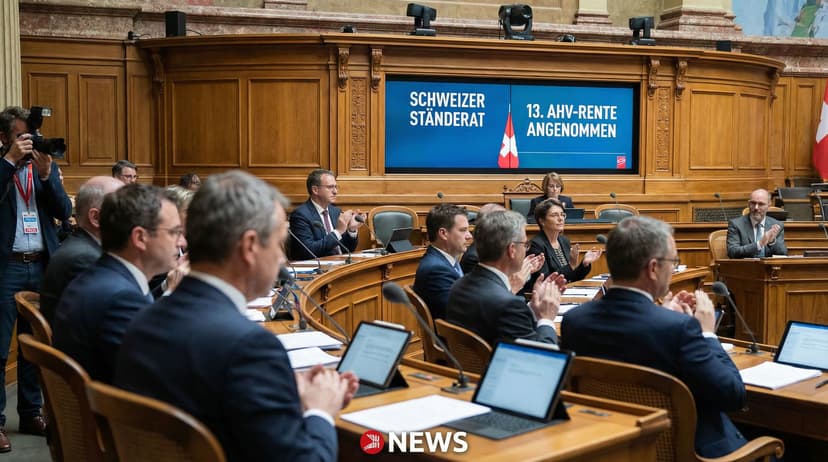 Swiss Senate approves 13th month pension payment