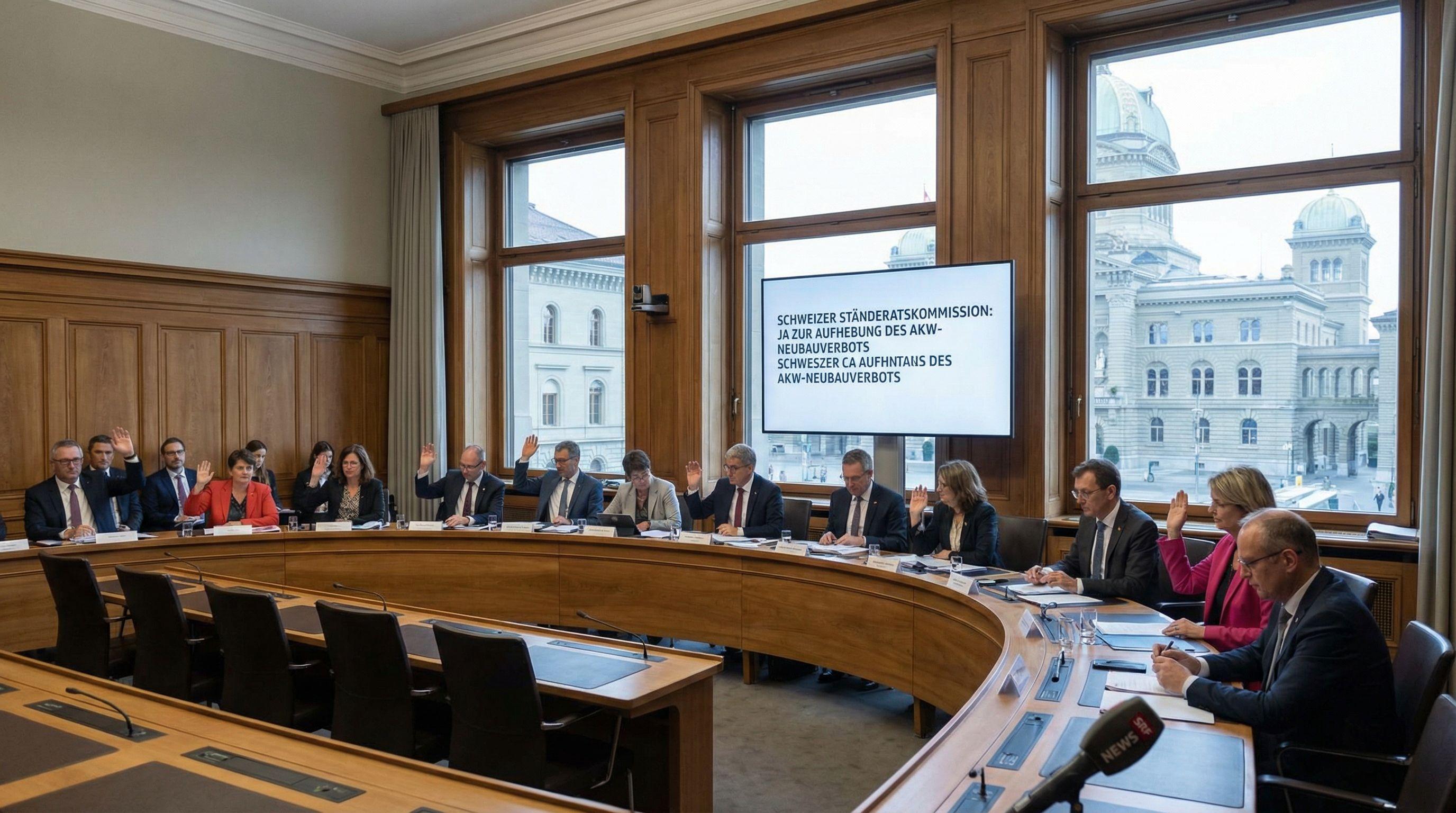 Swiss Senate Committee Votes to End Ban on New Nuclear Power Plants