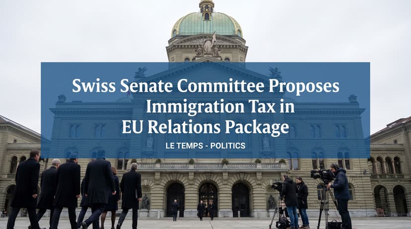 Swiss Senate Committee Proposes Immigration Tax in EU Relations Package