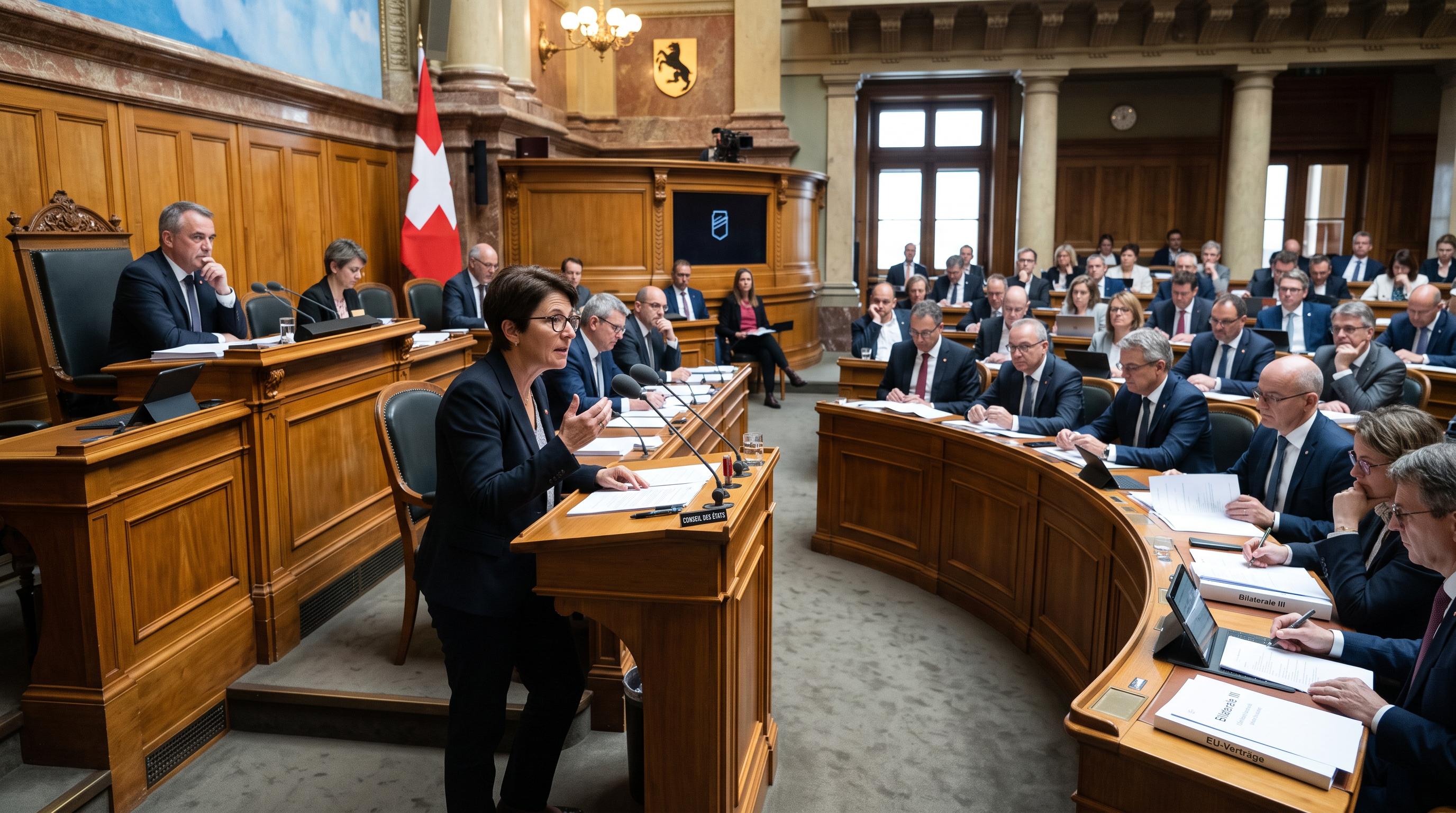 Swiss Senate opens high-stakes debate on new EU treaty package